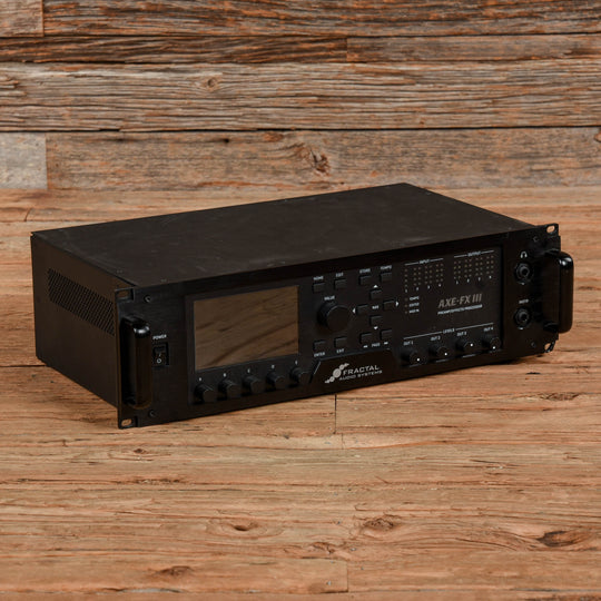 Fractal Audio Systems Axe-FX III Preamp Effects Processor w/ FC-12 Foot Controller Amps / Guitar Amps / Guitar Cabinets