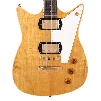 Frank Brothers Arcade One Korina Tinted Natural w/ V.O. Humbuckers Electric Guitars