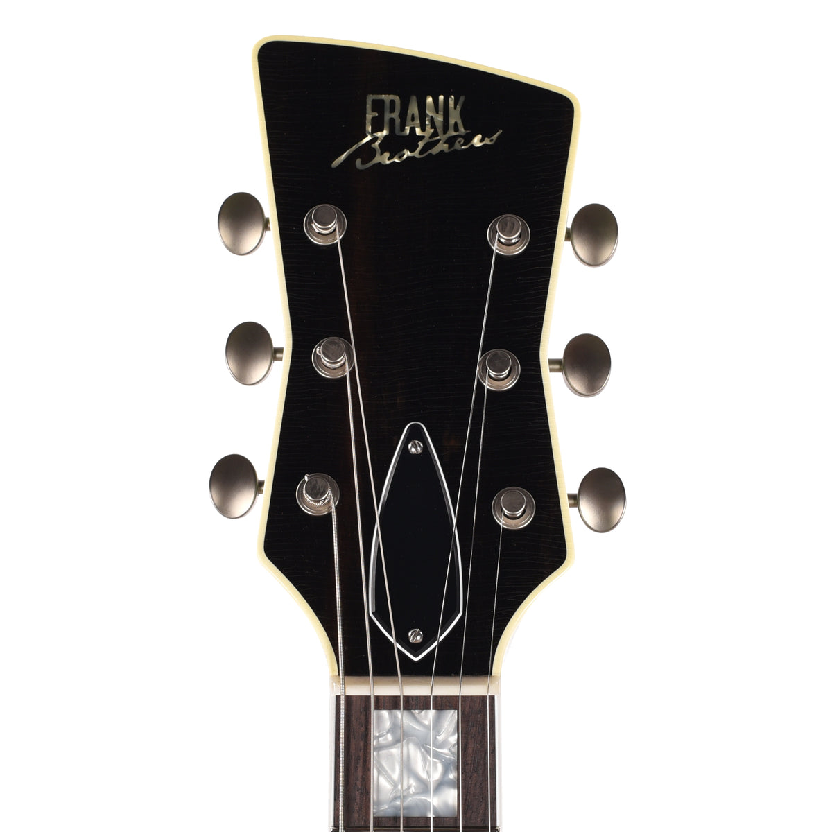 Frank Brothers Radar Deluxe Mahogany/Maple Sage Green w/ V.O. P90s Electric Guitars