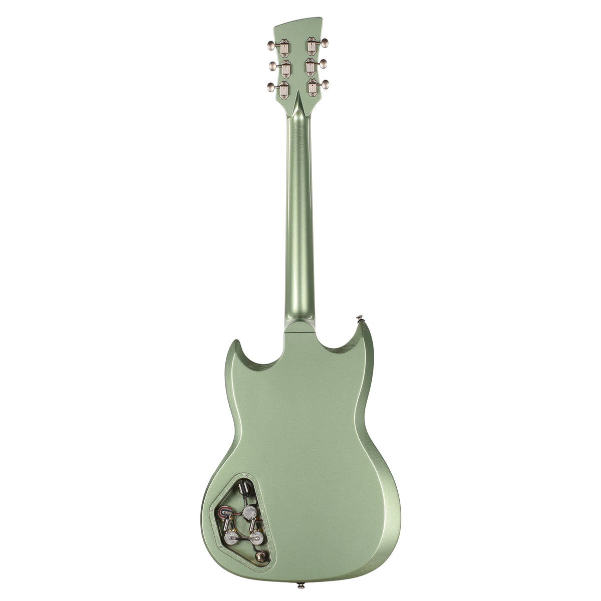 Frank Brothers Radar Deluxe Mahogany/Maple Sage Green w/ V.O. P90s Electric Guitars