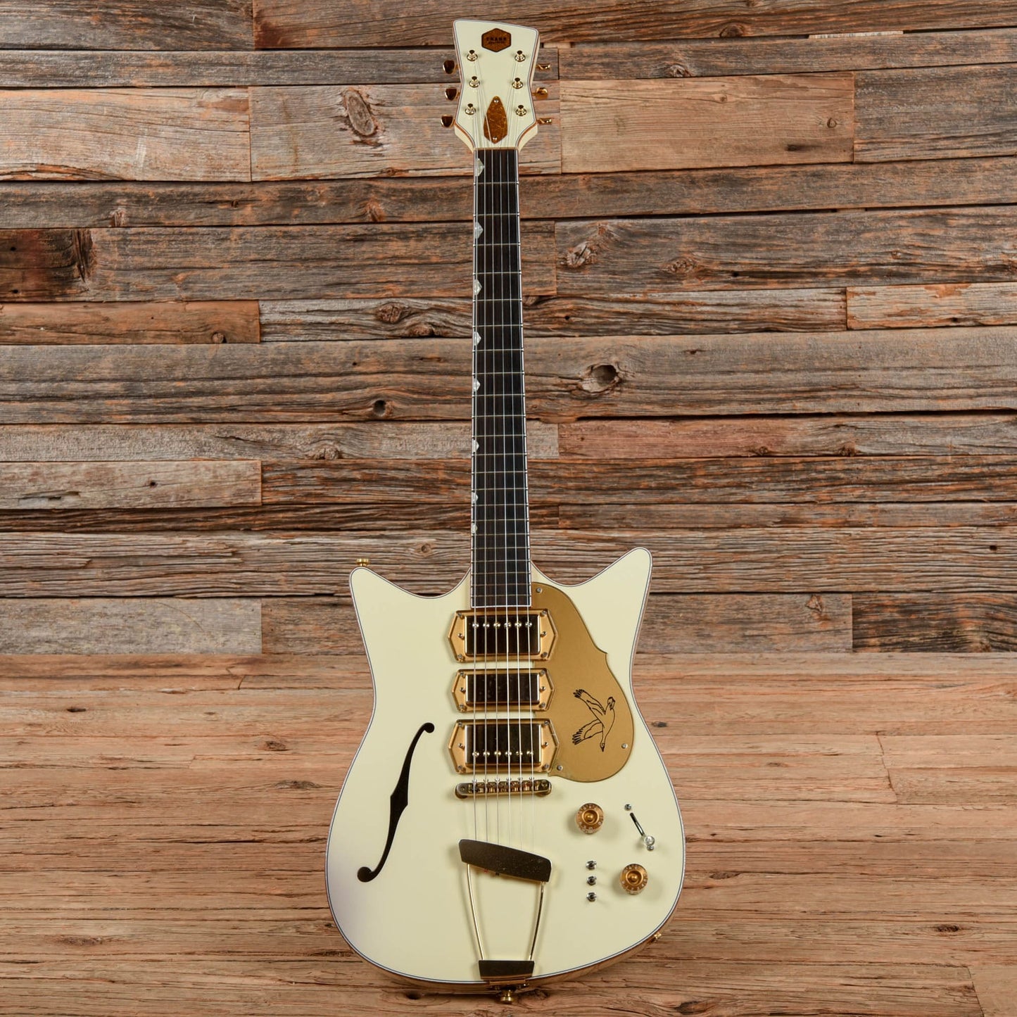 Frank Brothers Arcade Ultra Light Trilium White 2021 Electric Guitars / Semi-Hollow