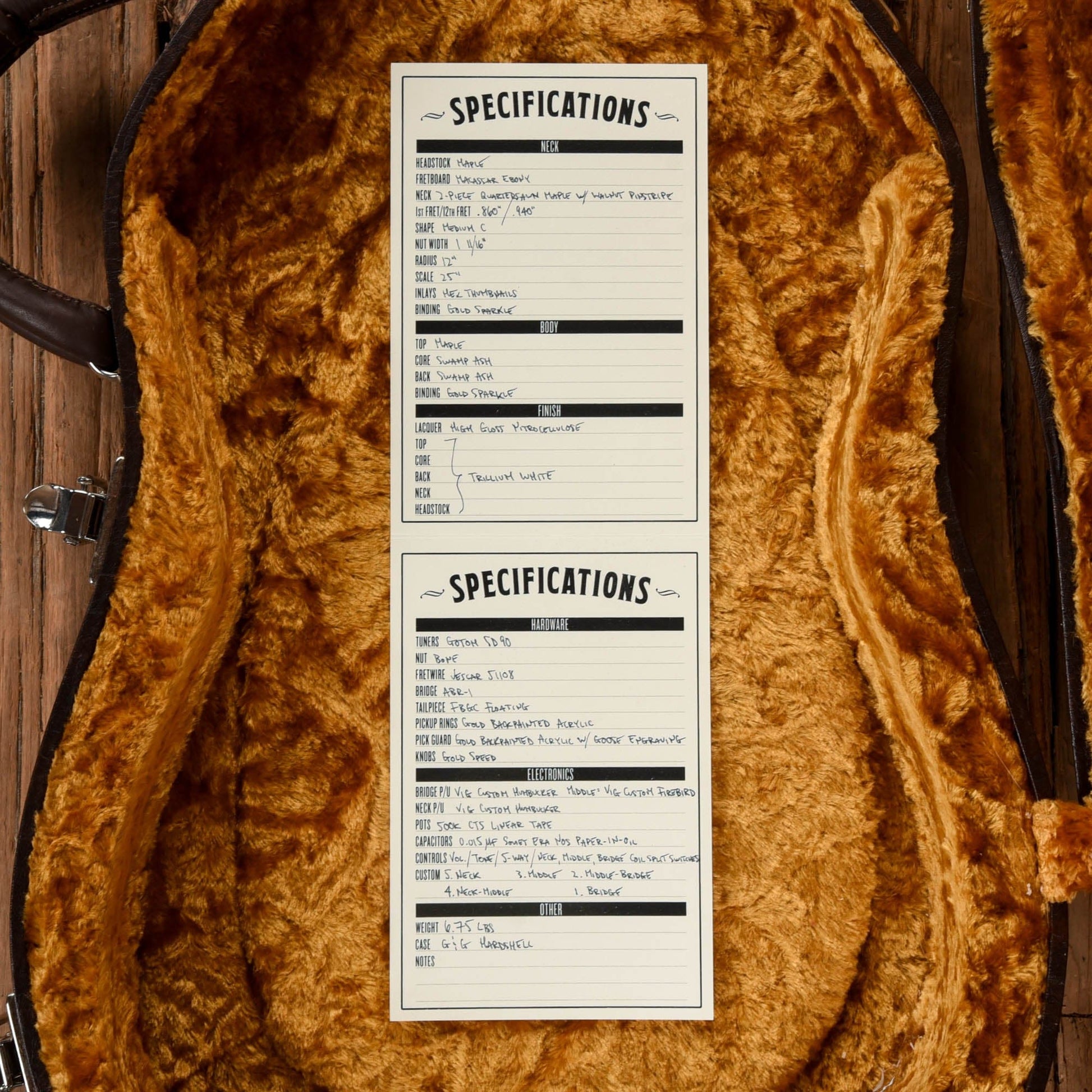 Frank Brothers Arcade Ultra Light Trilium White 2021 Electric Guitars / Semi-Hollow