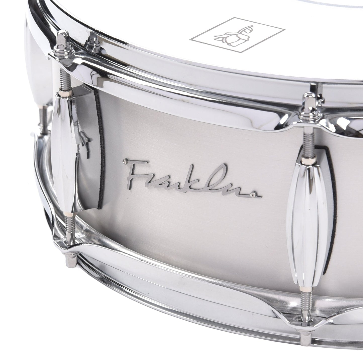 Franklin Drum Co. 5x14 Brushed Aluminum Snare Drum Drums and Percussion / Acoustic Drums / Snare