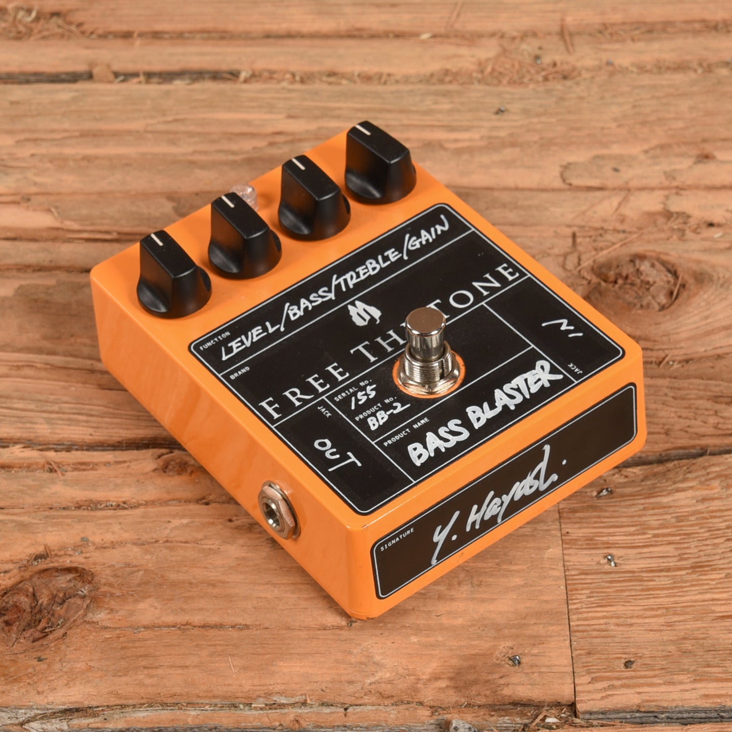 Free the Tone Bass Blaster Effects and Pedals / Overdrive and Boost