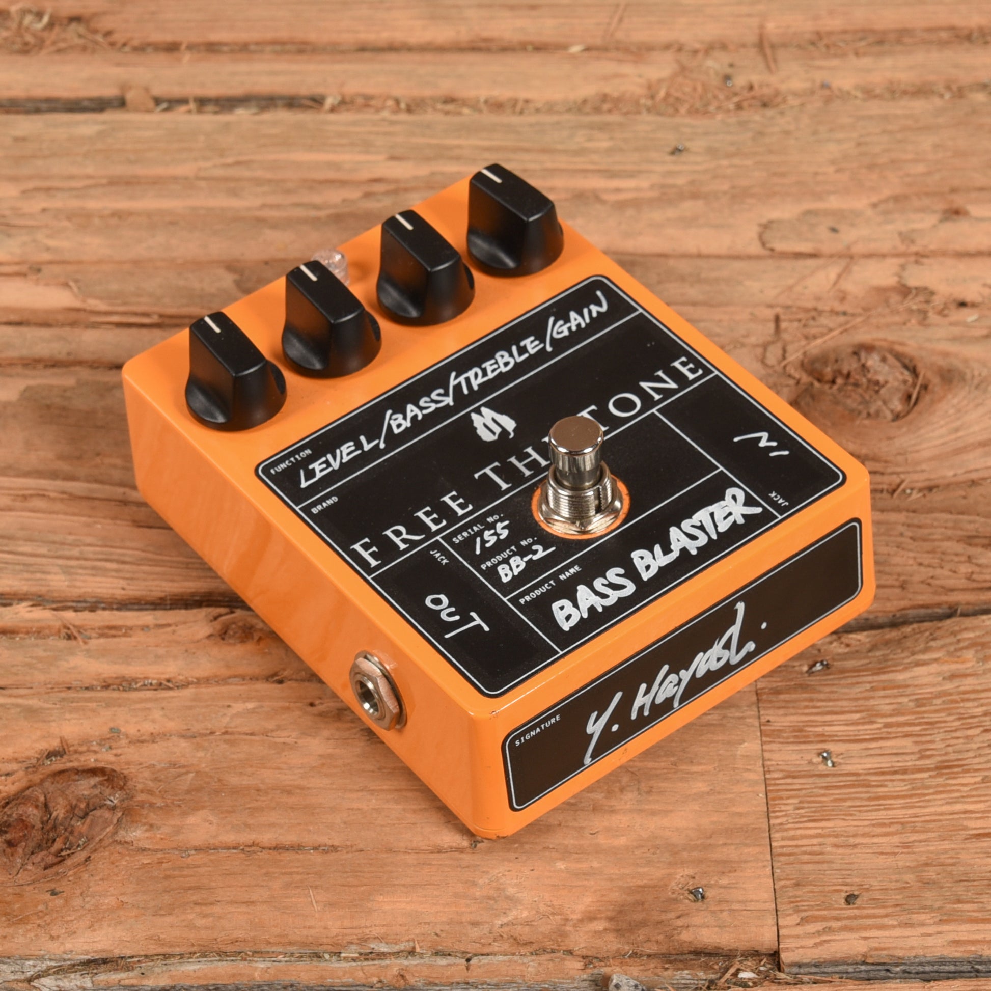 Free the Tone Bass Blaster Effects and Pedals / Overdrive and Boost