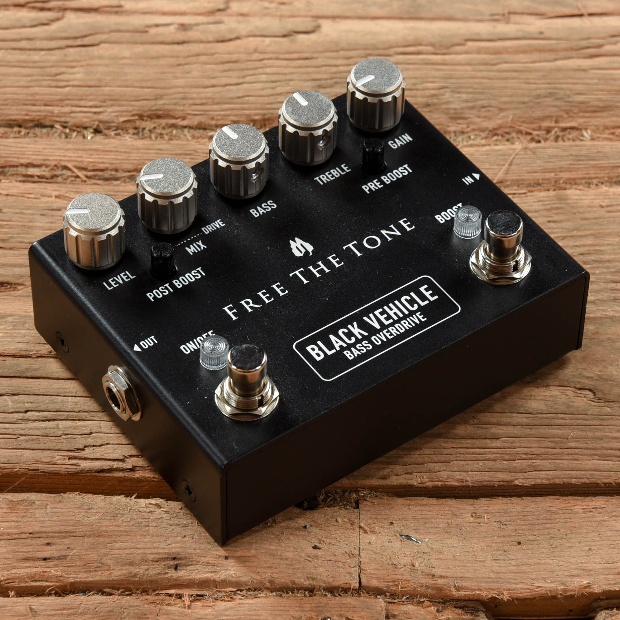 Free the Tone Black Vehicle Effects and Pedals / Overdrive and Boost