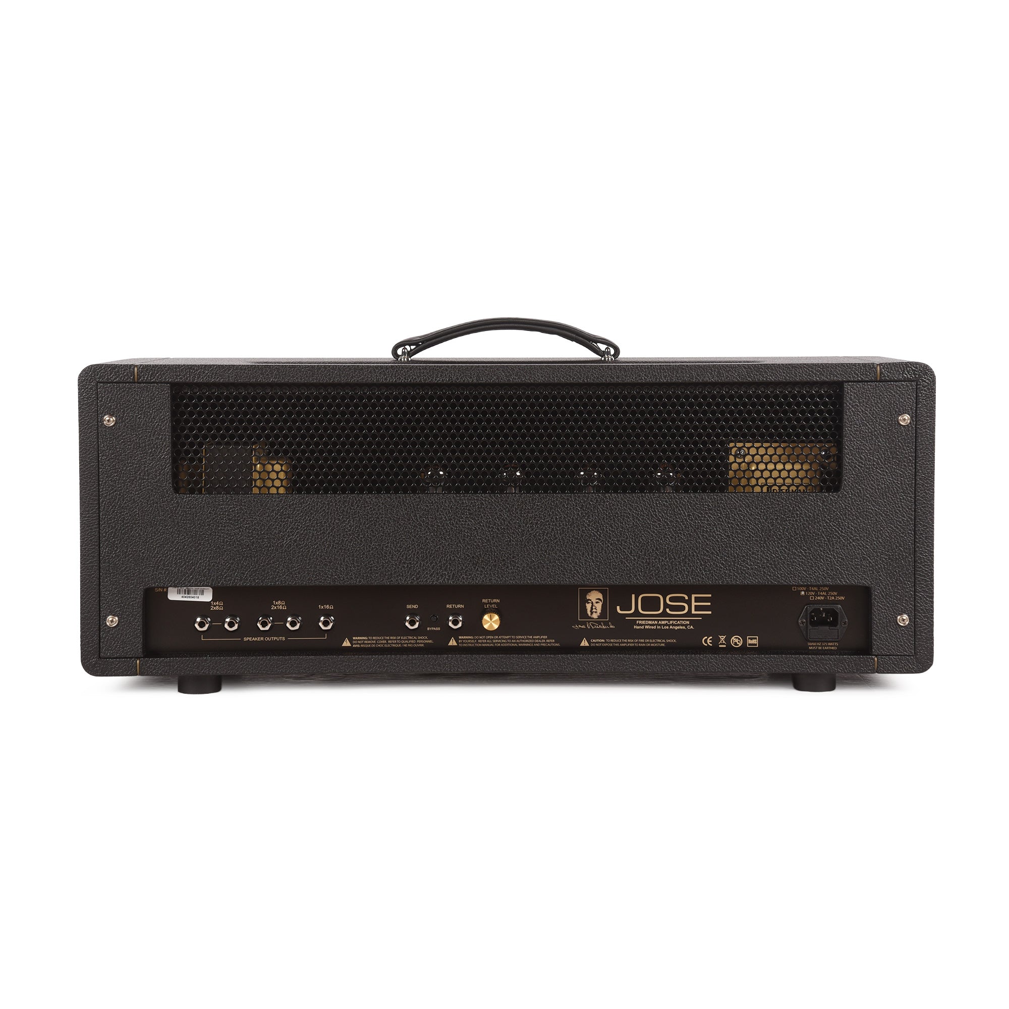 Friedman Jose 100 100w Jose Arredondo Tube Amp Head Amplifiers