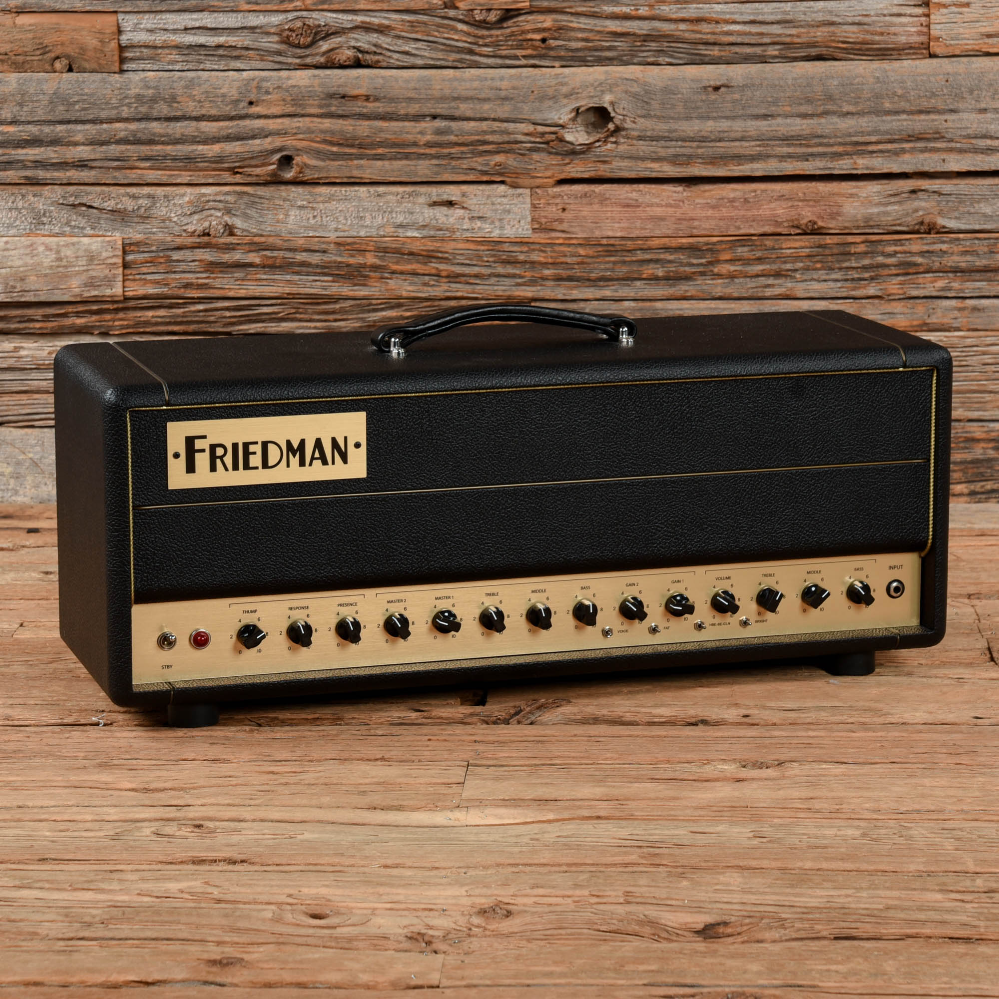 Friedman BE-50 Deluxe 3-Channel 50-Watt Tube Guitar Amp Head Amps / Guitar Amps / Guitar Cabinets