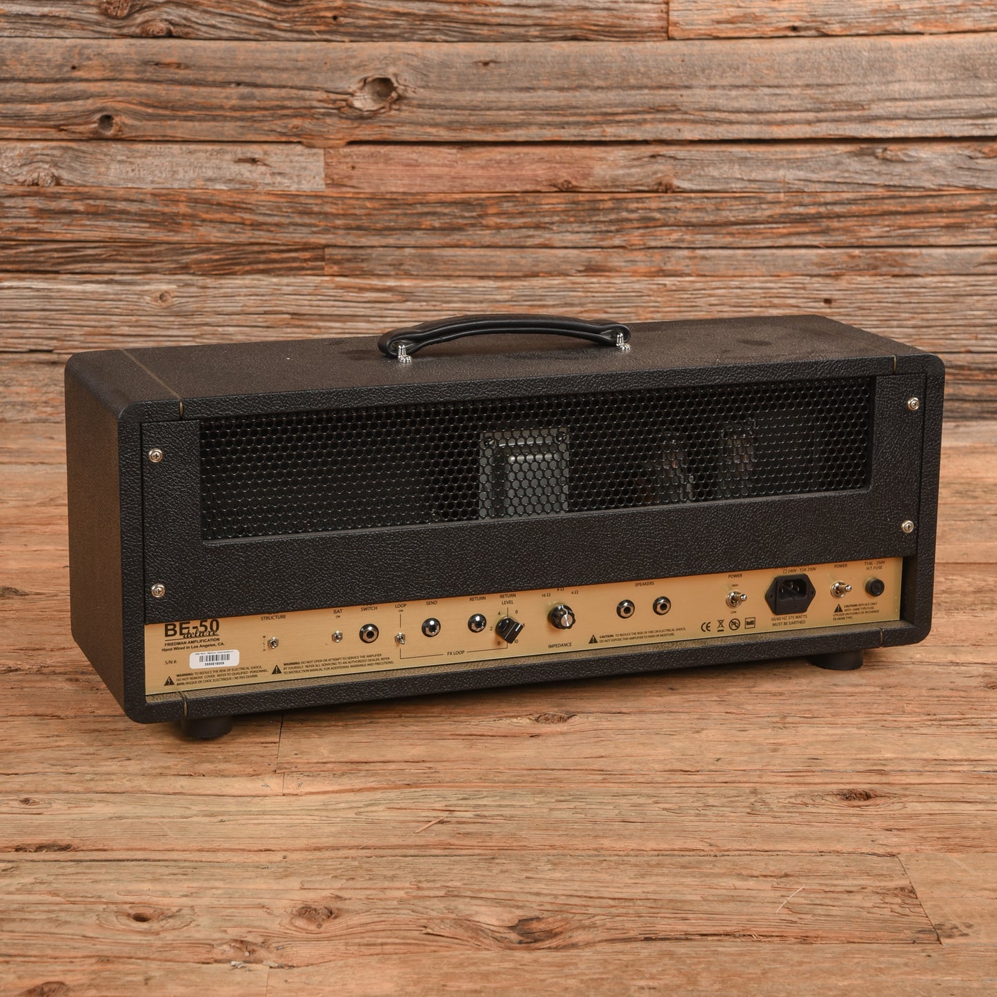 Friedman BE-50 Deluxe Head Amps / Guitar Amps / Guitar Cabinets