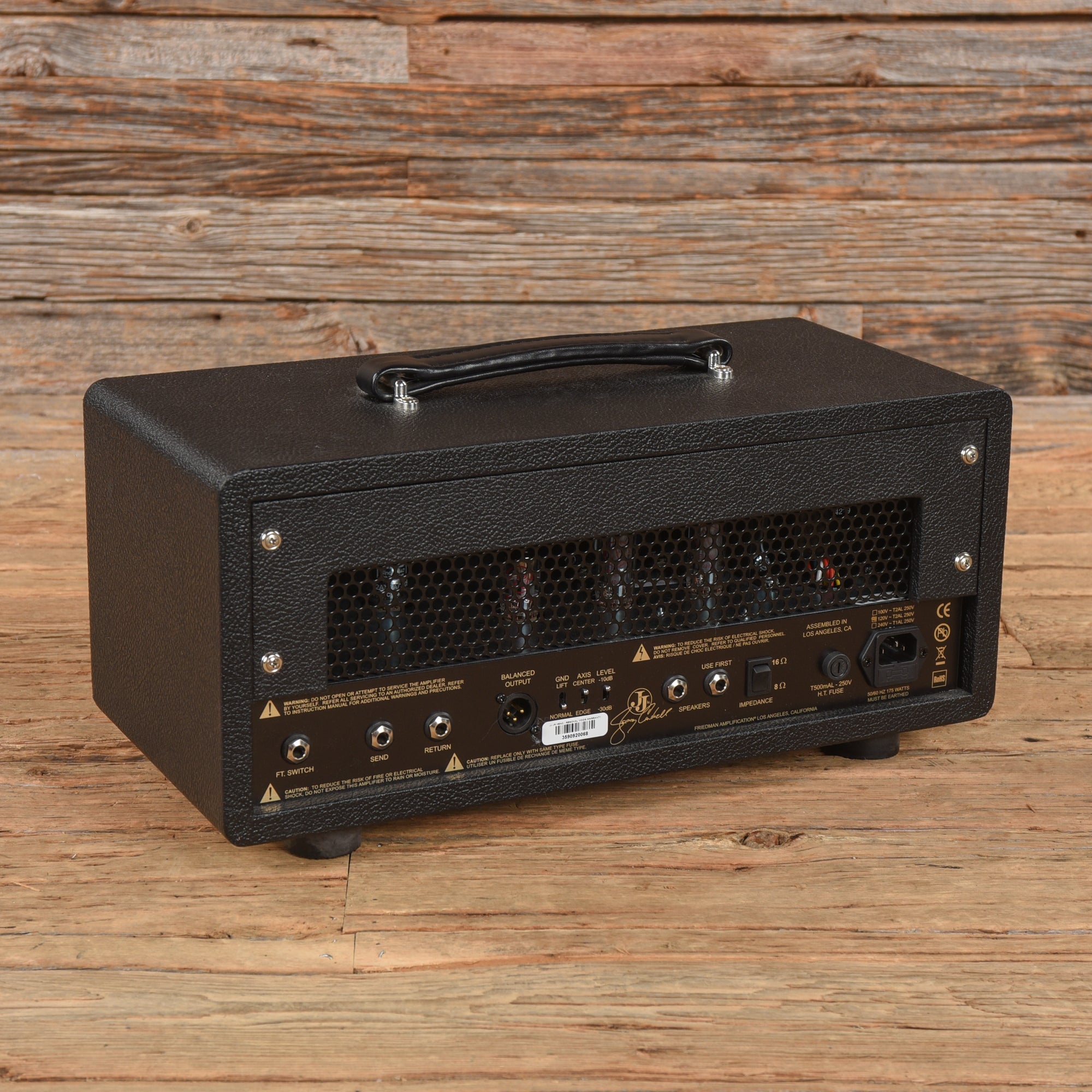 Friedman JJ-Junior Jerry Cantrell Signature 2-Channel 20-Watt Guitar Amp Head Amps / Guitar Amps / Guitar Cabinets