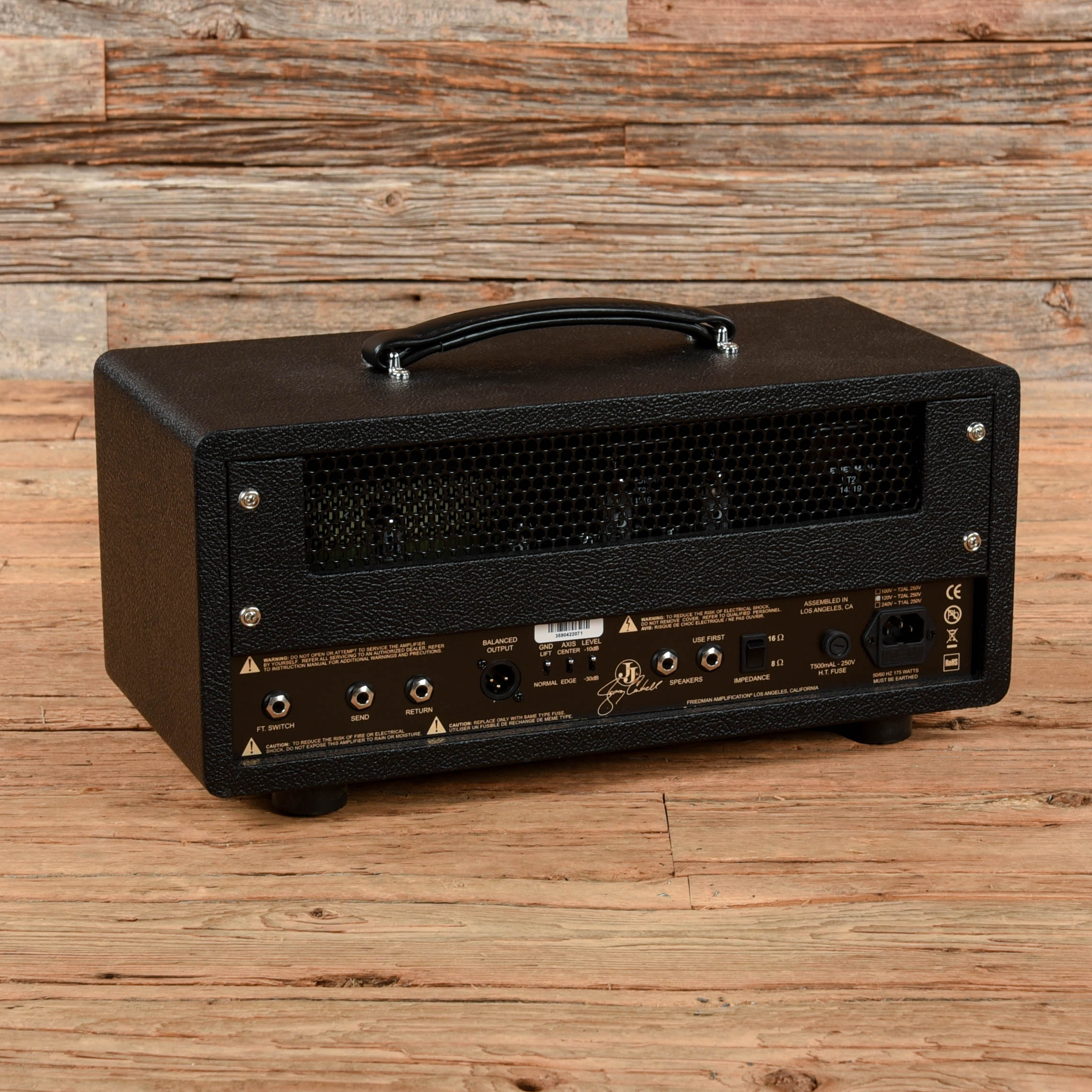 Friedman JJ Junior Jerry Cantrell Signature 2-Channel 20-Watt Guitar Amp Head Amps / Guitar Amps / Guitar Cabinets