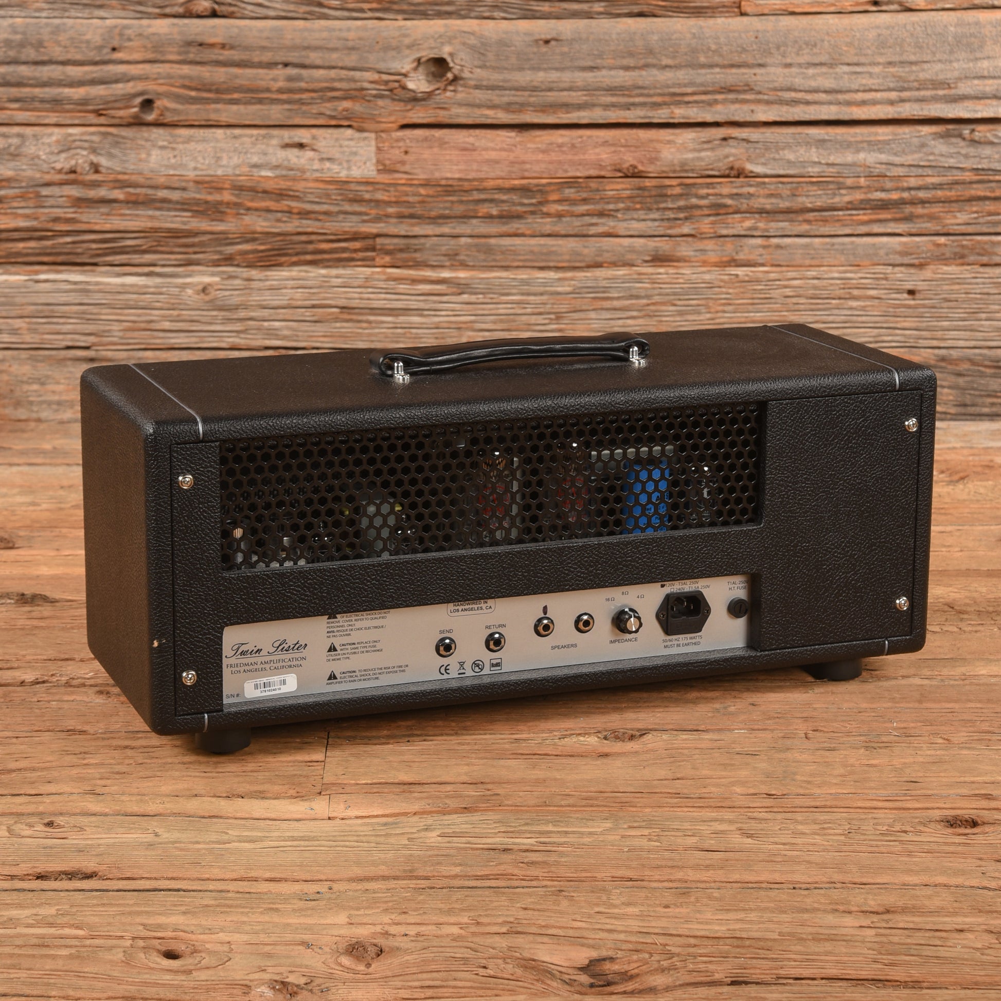 Friedman Twin Sister 2-Channel 40-Watt Guitar Amp Head Amps / Guitar Amps / Guitar Cabinets