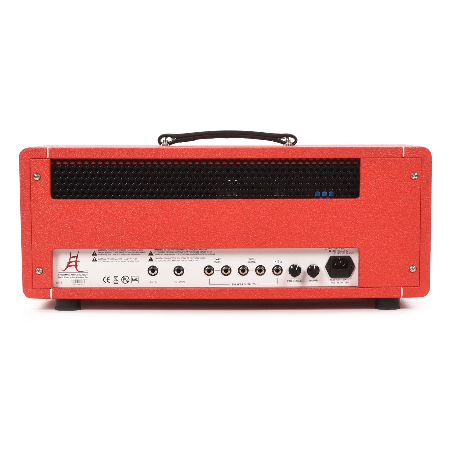 Friedman JEL-50 Jake E Lee Signature 50w 2 Channel Valve Amp Head Amps / Guitar Amps / Guitar Heads
