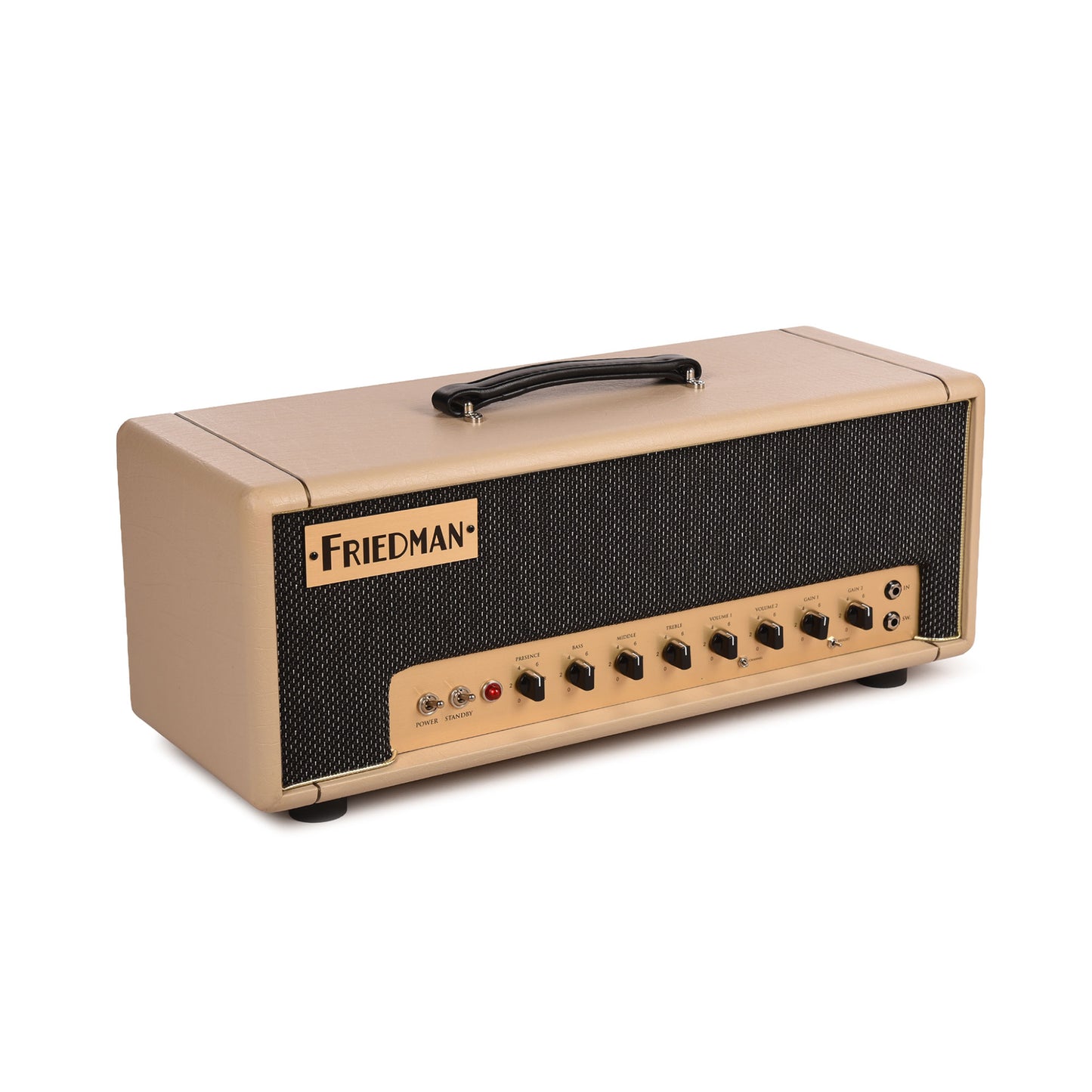Friedman Small Box 50W EL34 Head Vanilla Taurus w/ Heritage Black & Silver Grille Amps / Guitar Amps / Guitar Heads