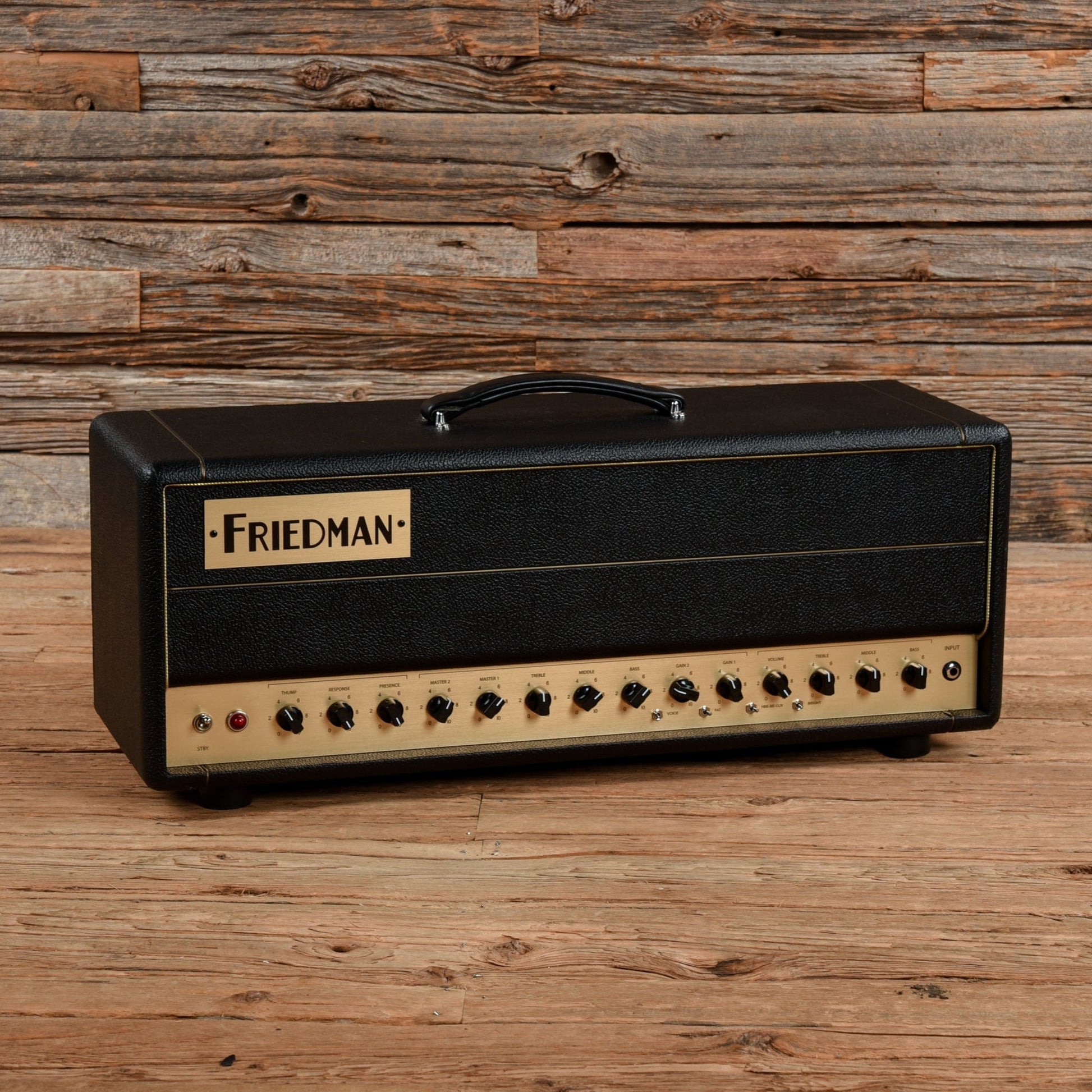 Friedman BE50 Deluxe 3-Channel 50-Watt Guitar Amp Head Amps / Guitar Cabinets