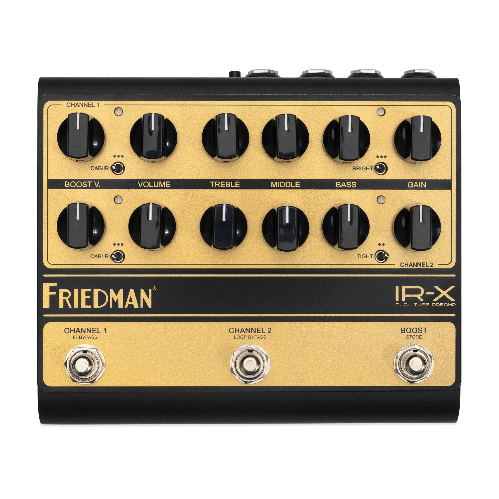 Friedman IR-X Dual Channel Tube Preamp Pedal Effects and Pedals / Cab Sims