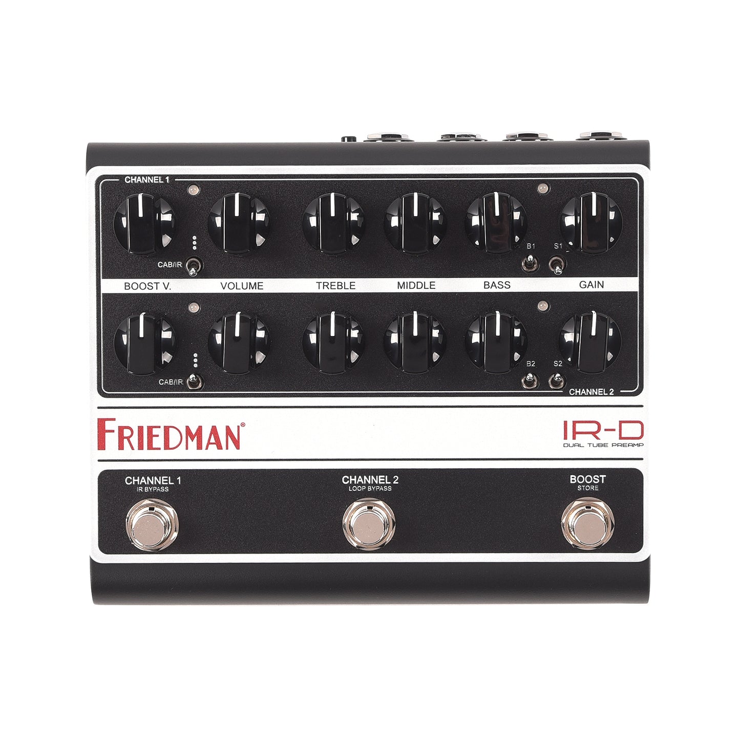 Friedman IR-D 2-Channel All-Tube High Voltage Preamp Pedal Effects and Pedals / Cabinet Simulators
