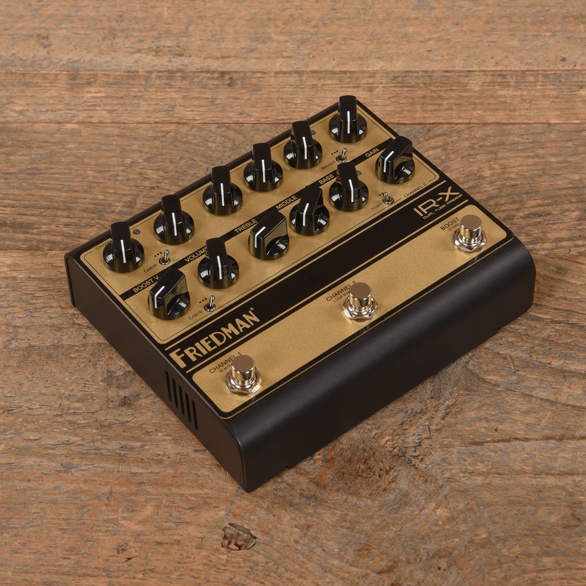 Friedman IR-X Dual Channel Tube Preamp Pedal Effects and Pedals / Cabinet Simulators