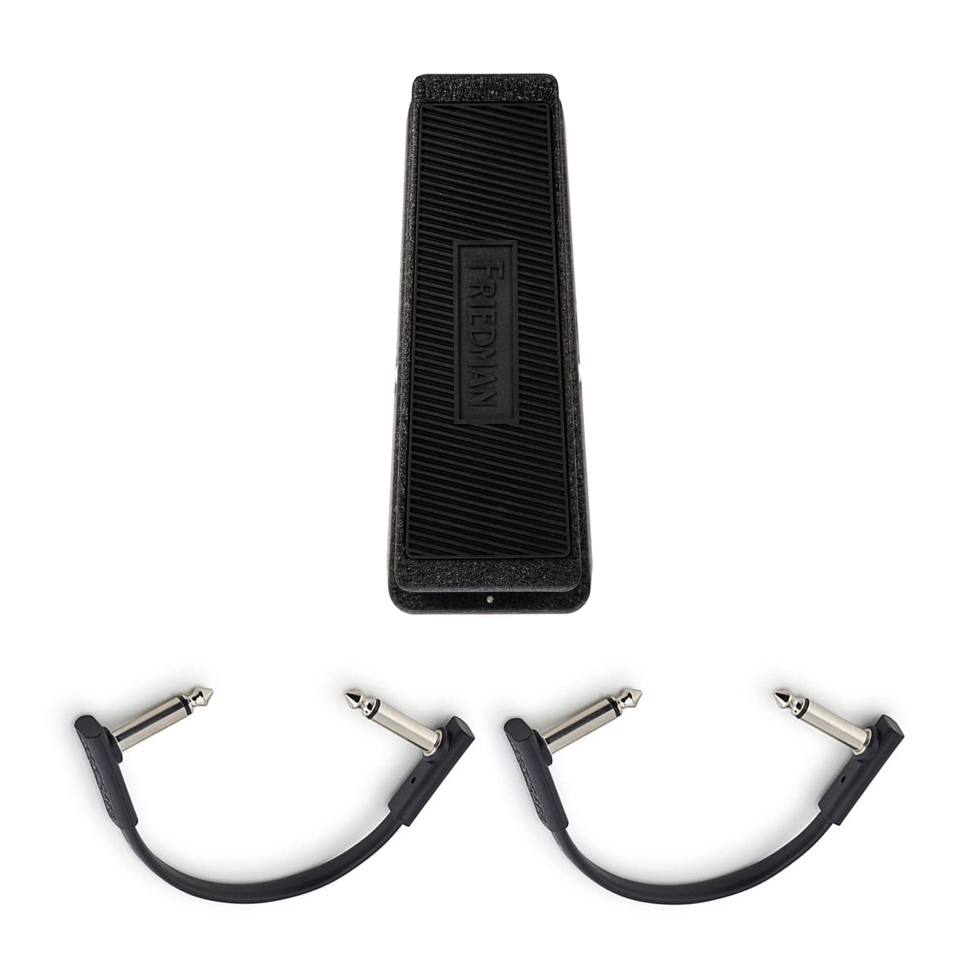 Friedman Classic WahPedal w/(2) Rockboard Flat Patch Cables Bundle
