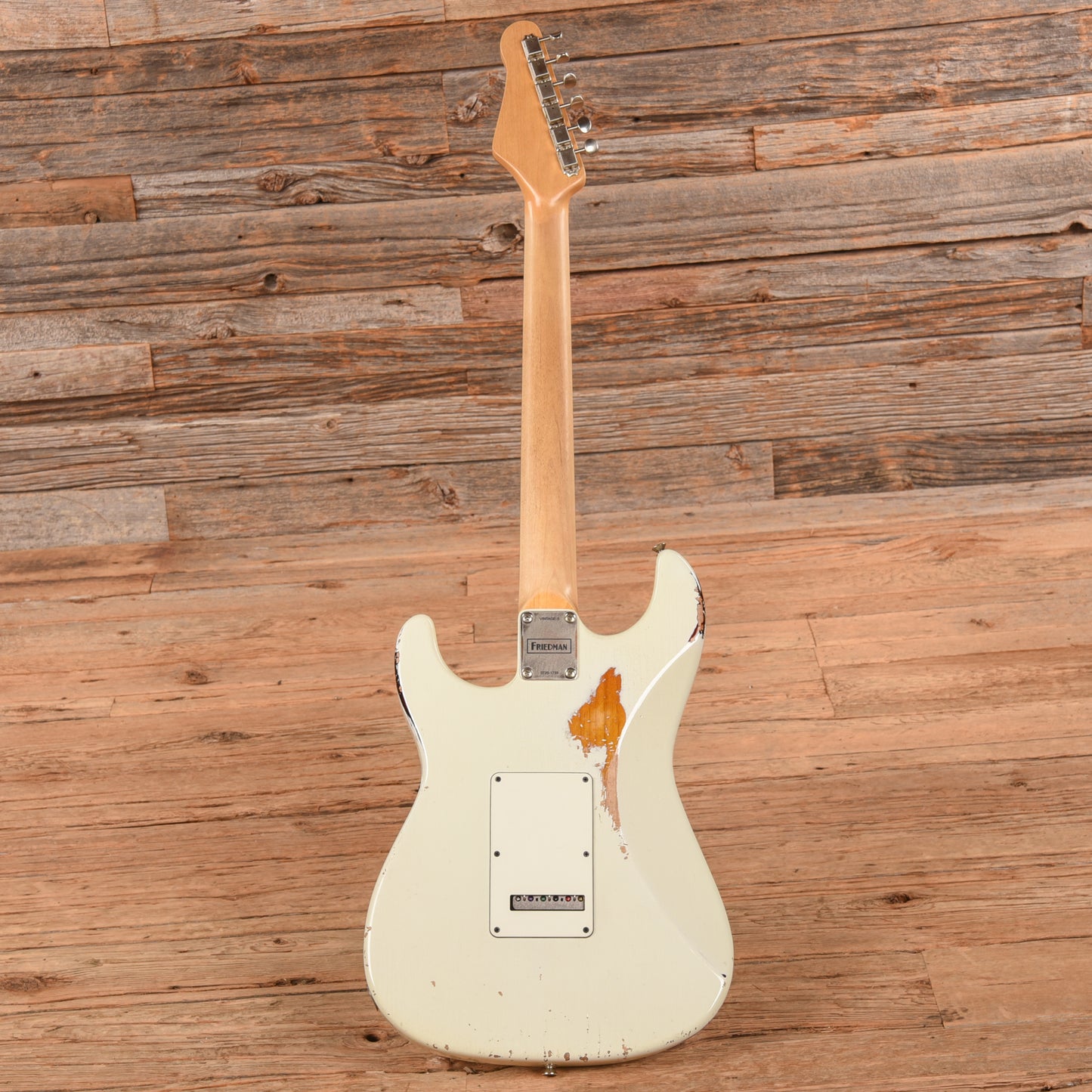 Friedman Vintage S White Electric Guitars / Solid Body