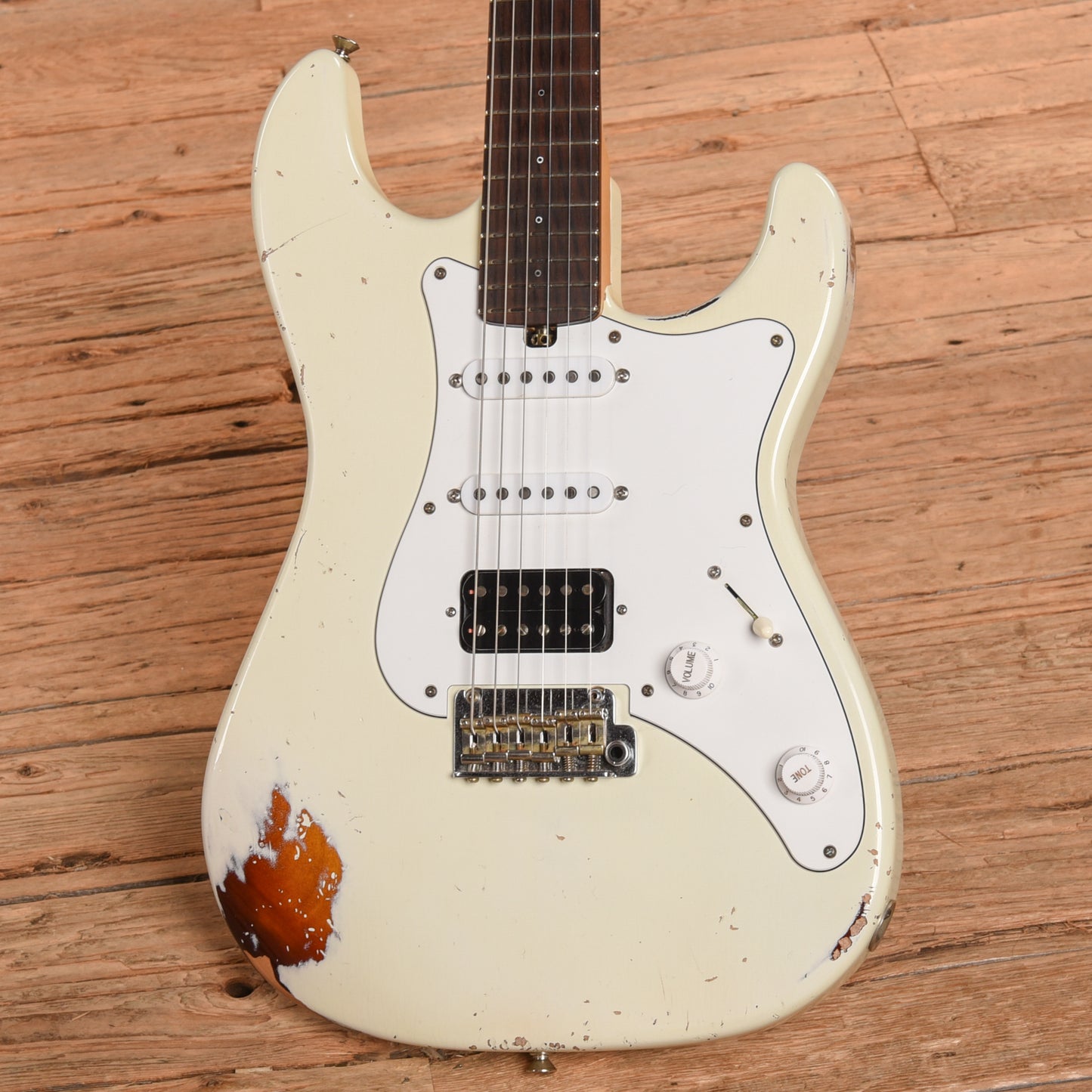 Friedman Vintage S White Electric Guitars / Solid Body
