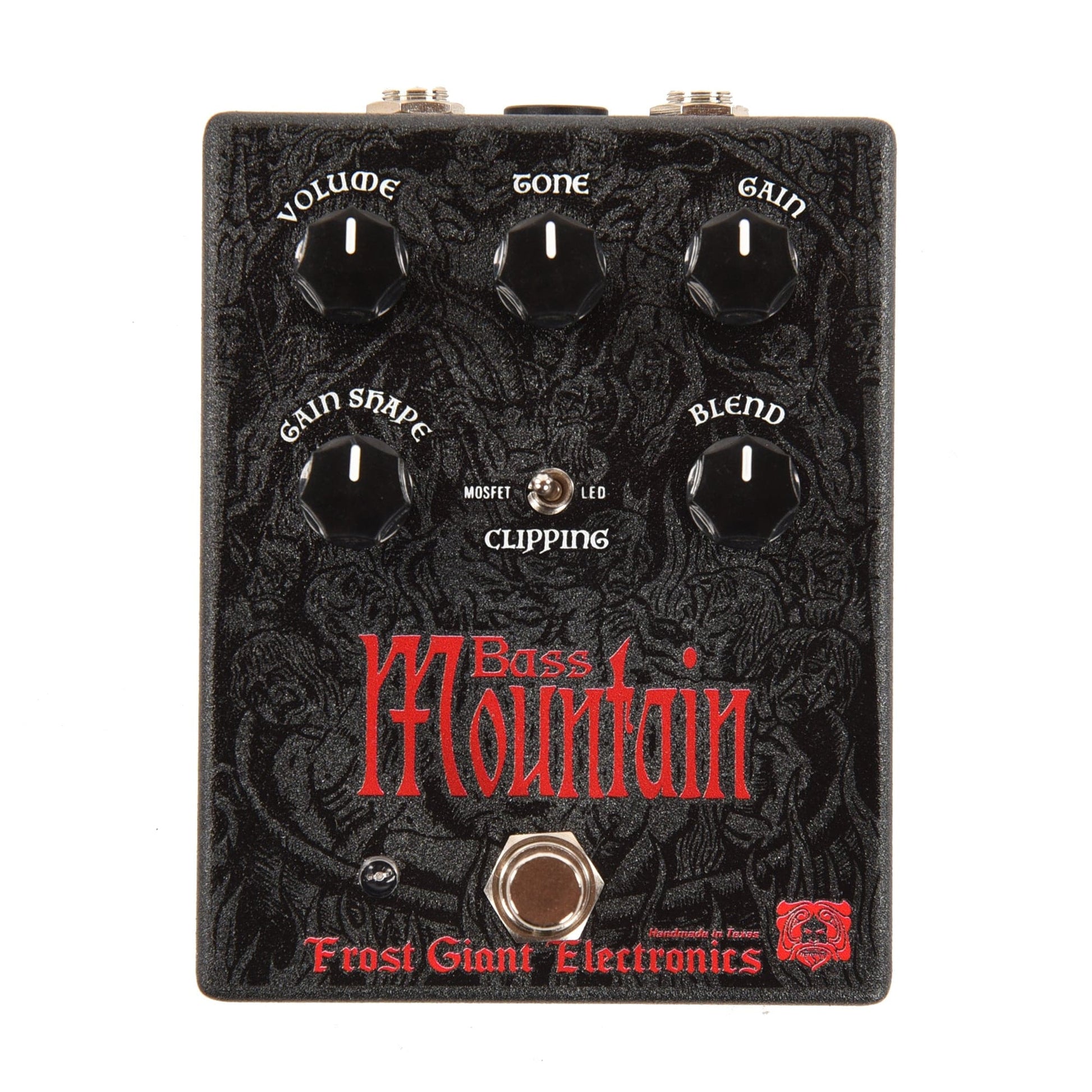 distortion fuzz pedal Frost Giant Electronics Bass Mountain Distortion/Fuzz Pedal
