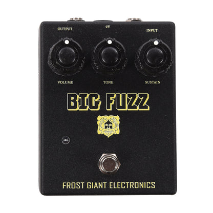 Frost Giant Electroncs Big Fuzz Black Russian Fuzz Pedal Effects and Pedals / Fuzz