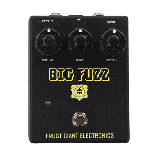 Frost Giant Electroncs Big Fuzz Black Russian Fuzz Pedal Effects and Pedals / Fuzz