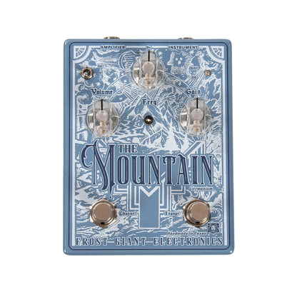 Frost Giant Electronics The Mountain Germanium Fuzz Mercedes Blue (2024 Chicago Boutique Effects Pedal Bonanza Special Edition) Effects and Pedals / Fuzz