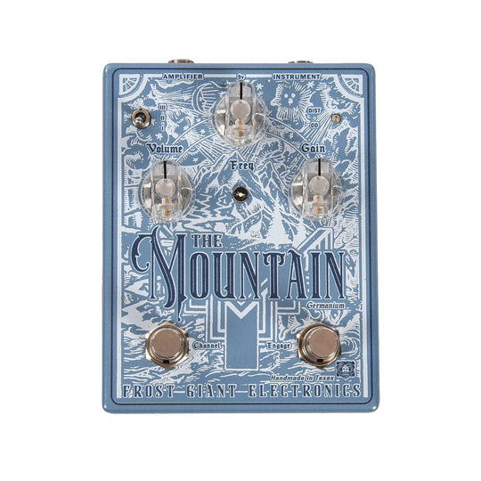 Frost Giant Electronics The Mountain Germanium Fuzz Mercedes Blue (2024 Chicago Boutique Effects Pedal Bonanza Special Edition) Effects and Pedals / Fuzz