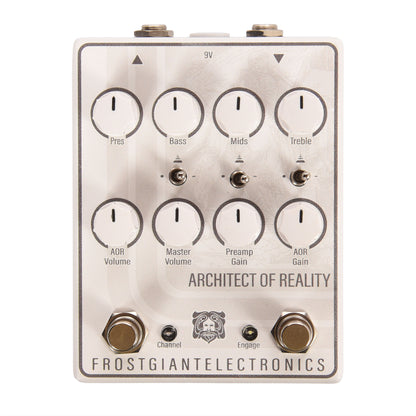 Frost Giant Electronics Architect of Reality Dual Channel Preamp Pedal - Snowblind Edition Effects and Pedals / Overdrive and Boost