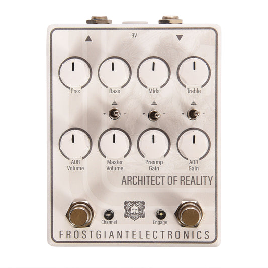 Frost Giant Electronics Architect of Reality Dual Channel Preamp Pedal - Snowblind Edition Effects and Pedals / Overdrive and Boost