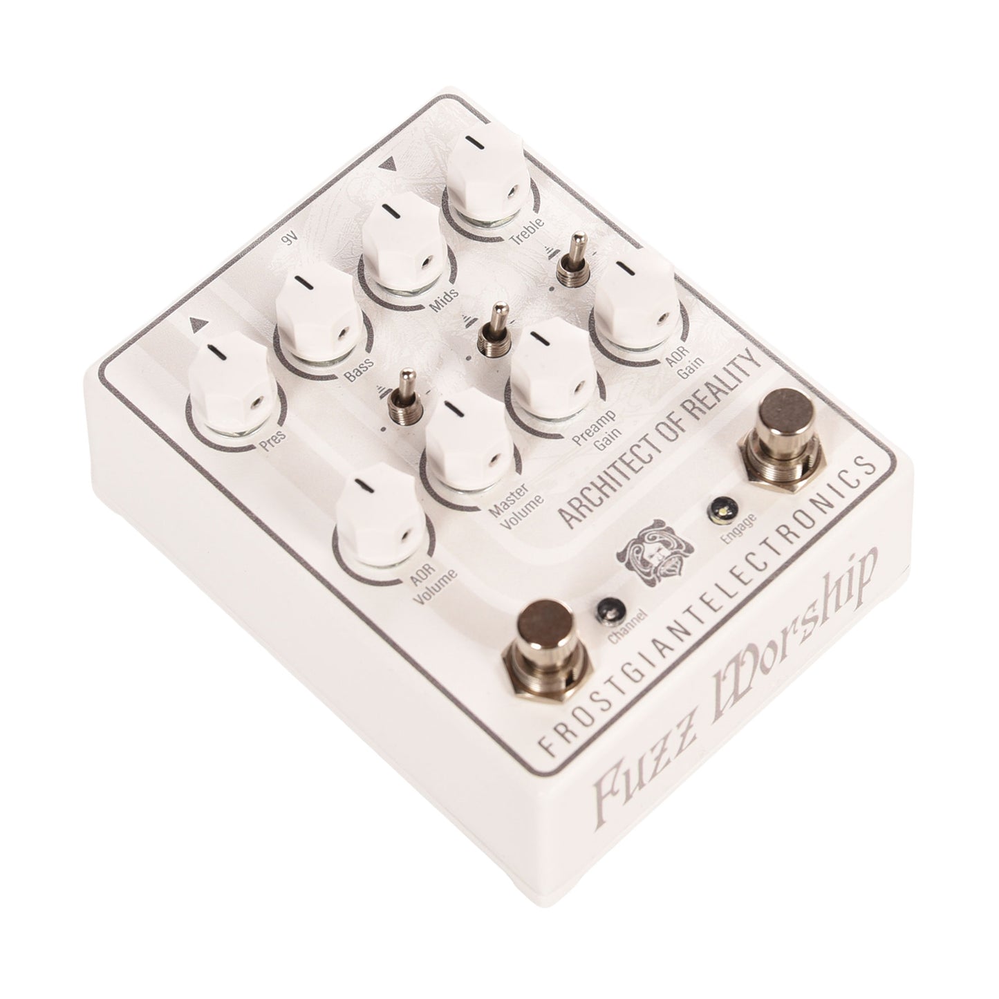 Frost Giant Electronics Architect of Reality Dual Channel Preamp Pedal - Snowblind Edition Effects and Pedals / Overdrive and Boost