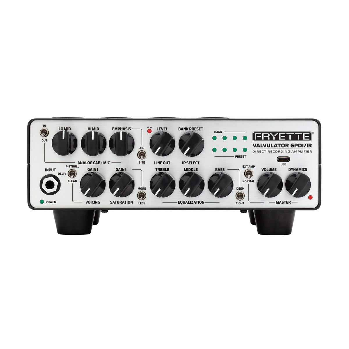 Fryette Valvulator GP/DI IR Direct Recording Tube Amplifier Amplifiers