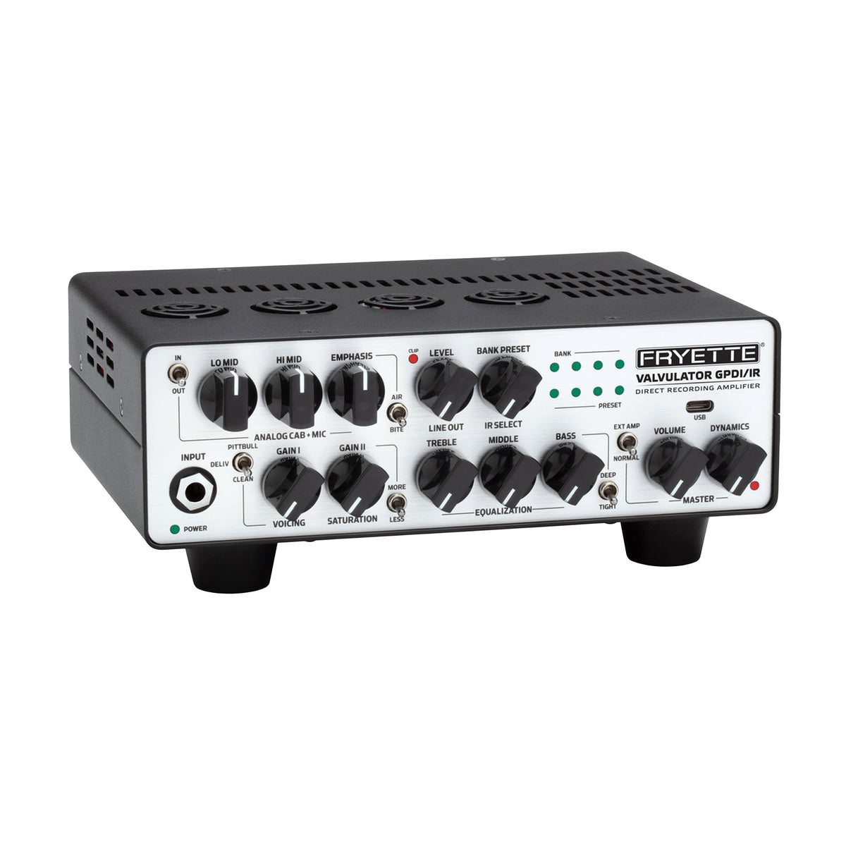 Fryette Valvulator GP/DI IR Direct Recording Tube Amplifier Amplifiers