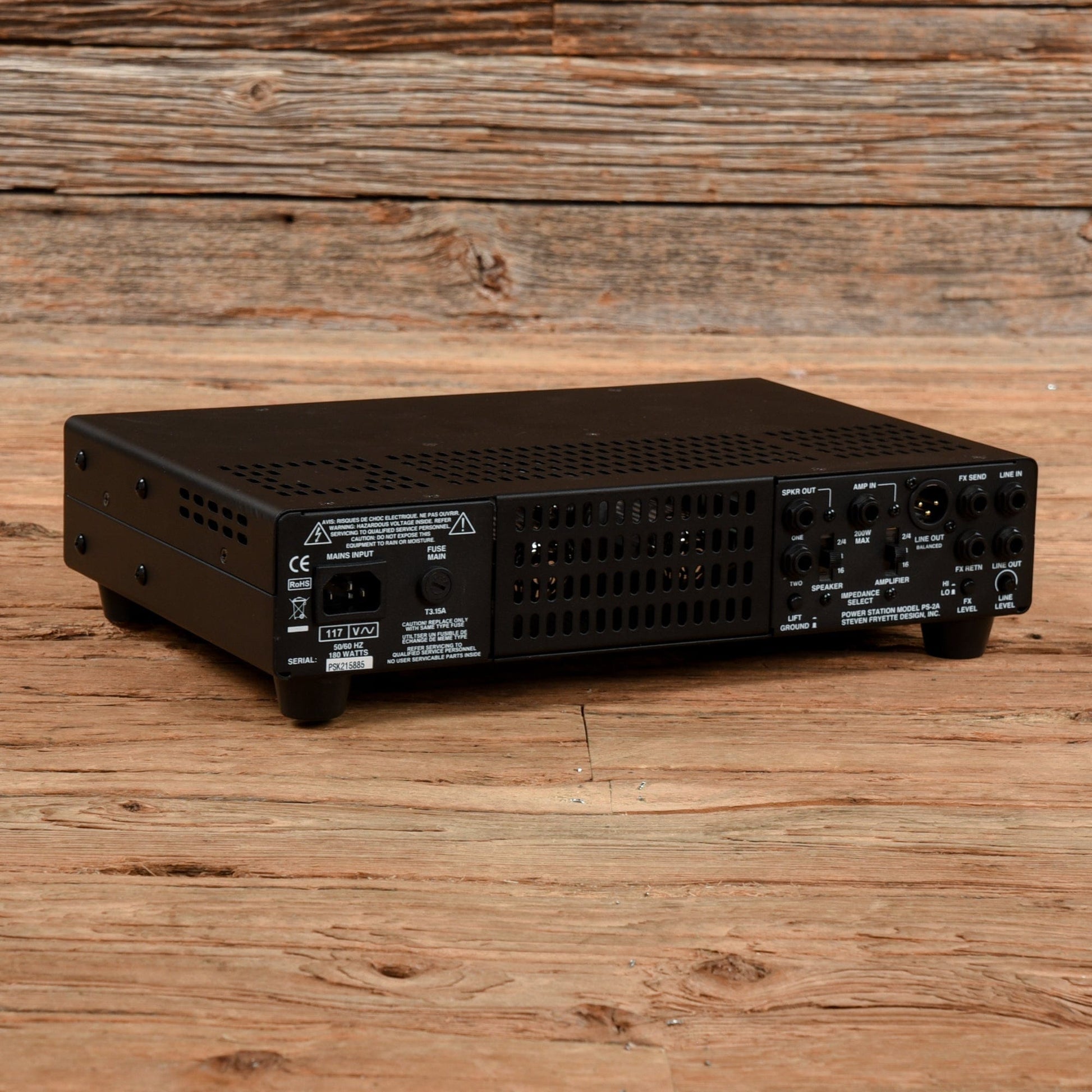 Fryette PS-2A Power Station Variable Reactive Load+Vacuum Tube Power Amps / Attenuators