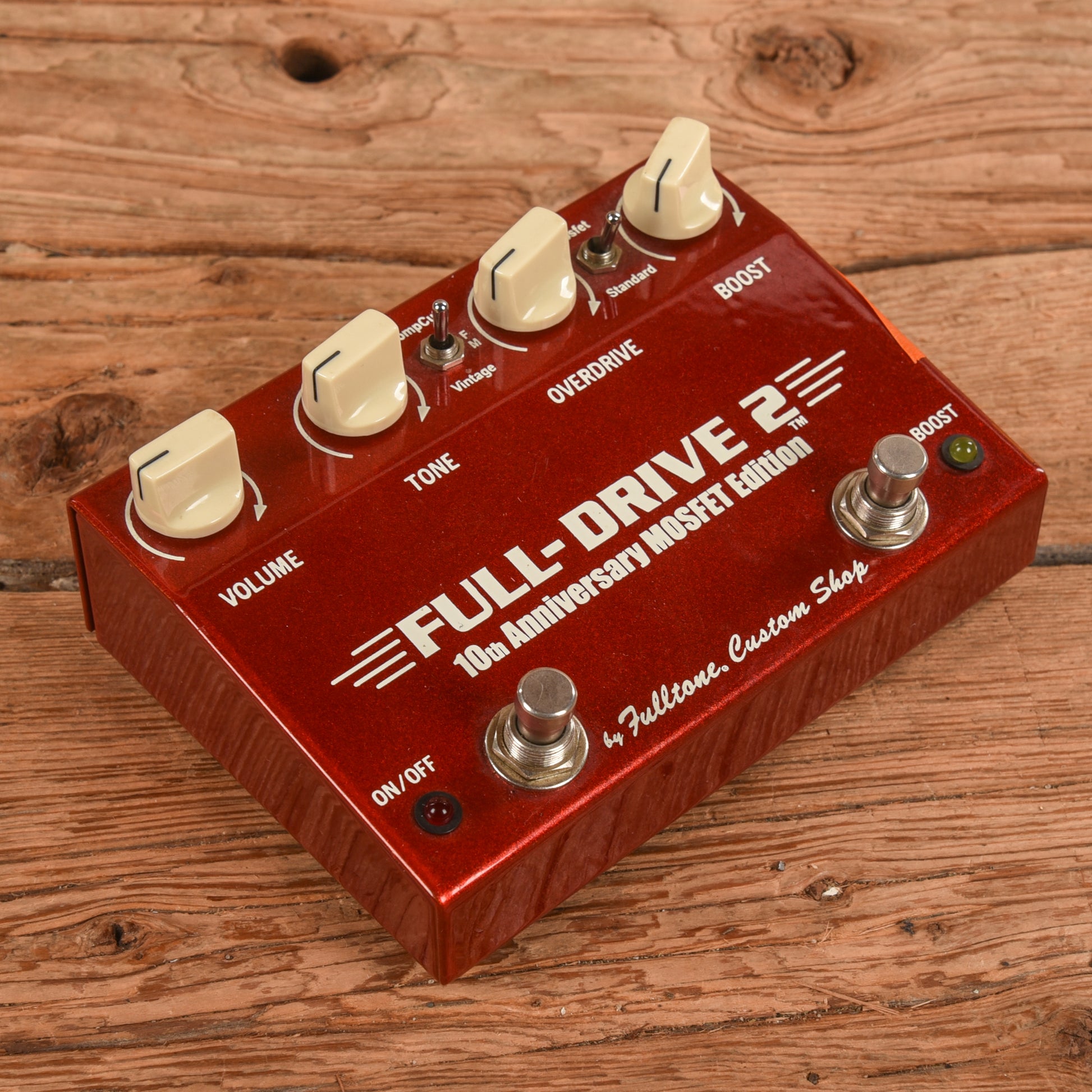 Fulltone 10th Anniversary Fulldrive II MOSFET Effect Pedals