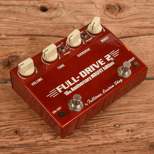 Fulltone 10th Anniversary Fulldrive II MOSFET Effect Pedals