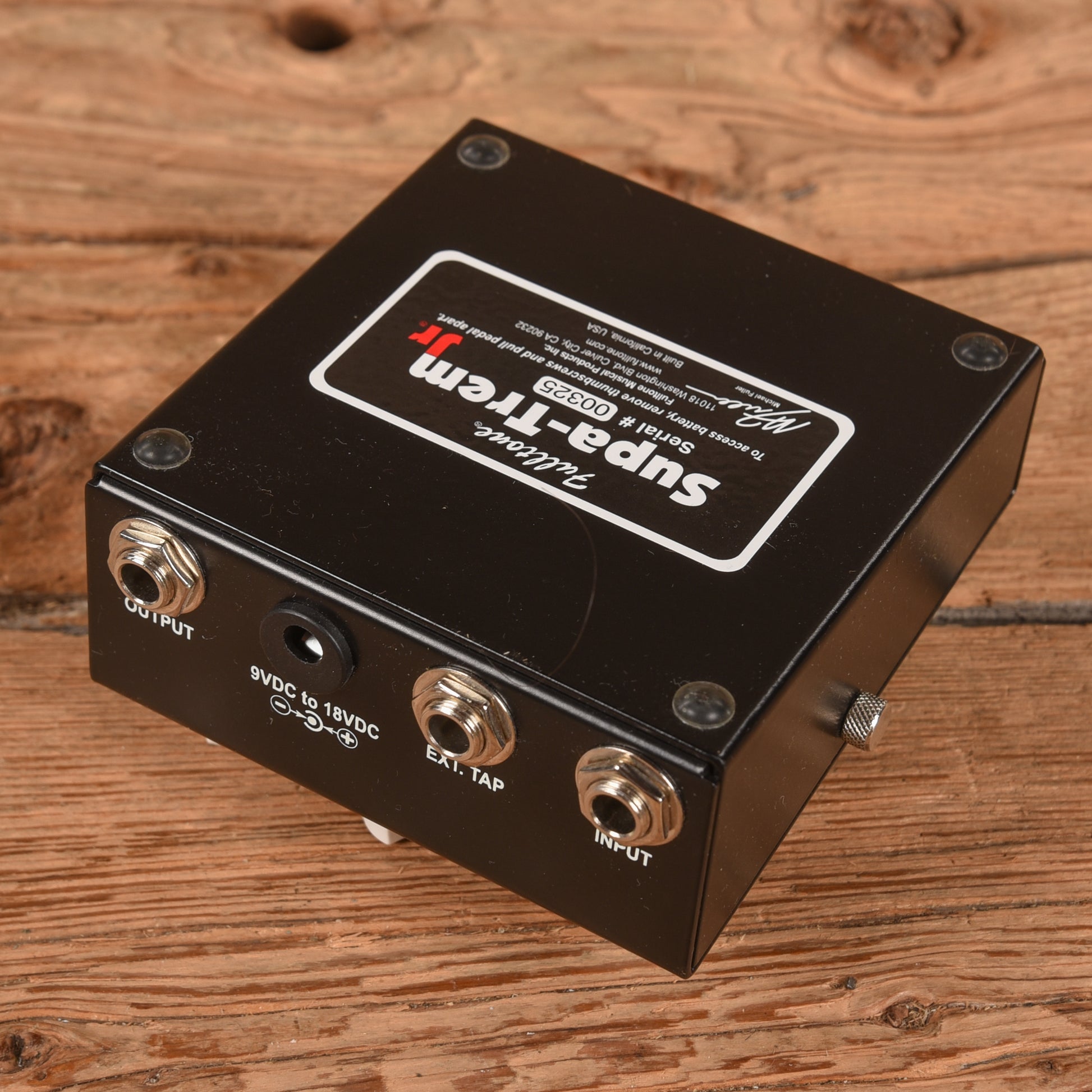 Fulltone Supa-Trem Jr Effect Pedals