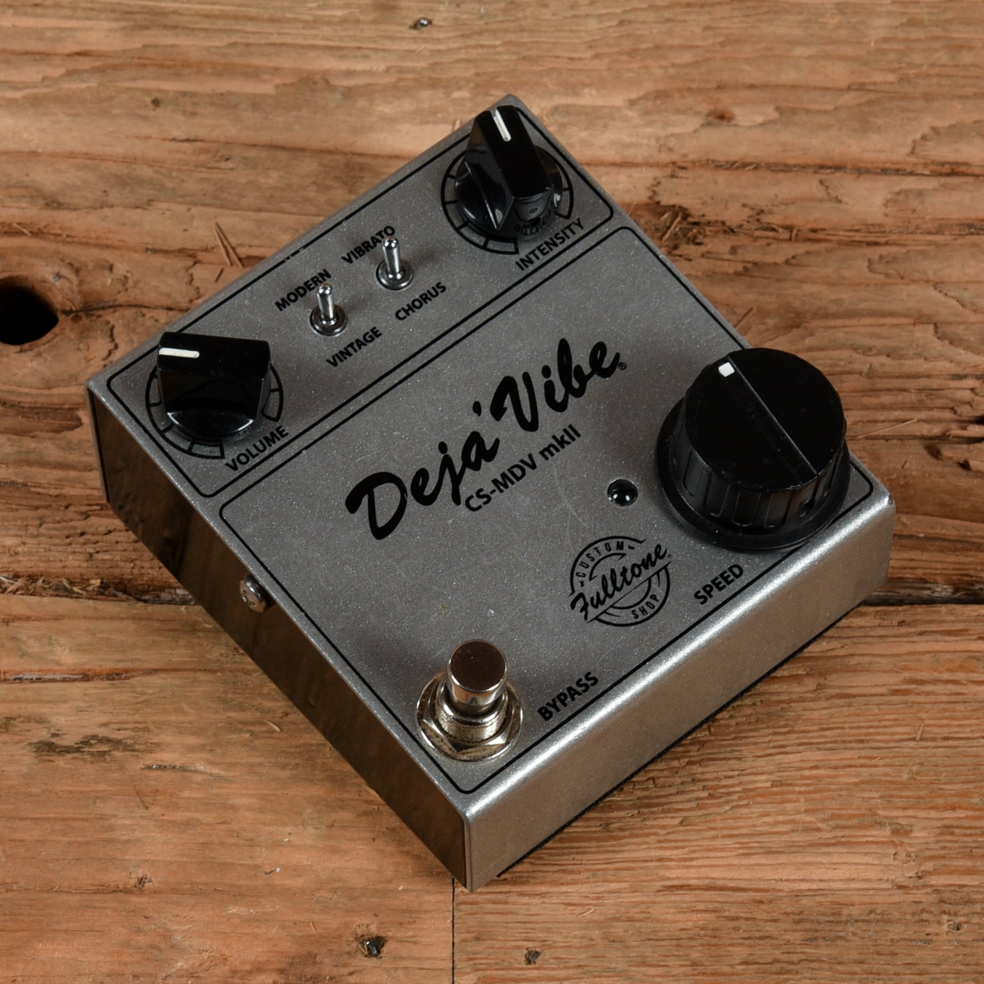 Fulltone CS-MDV MkII Custom Shop Mini Deja Vibe Effects and Pedals / Chorus and Vibrato