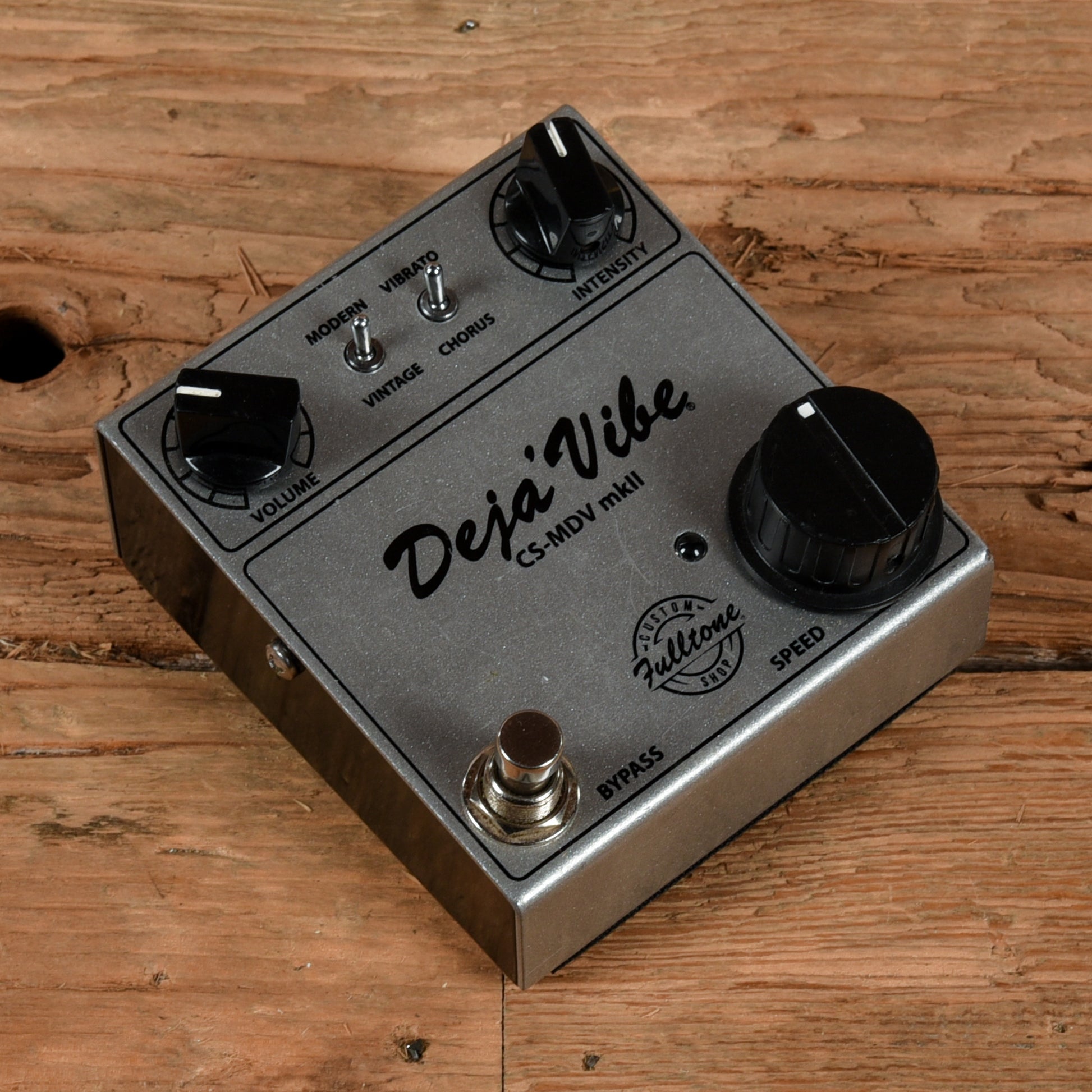 Fulltone CS-MDV MkII Custom Shop Mini Deja Vibe Effects and Pedals / Chorus and Vibrato