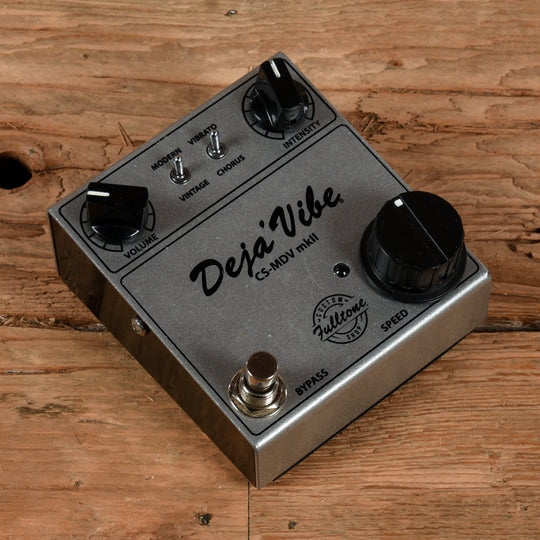 Fulltone CS-MDV MkII Custom Shop Mini Deja Vibe Effects and Pedals / Chorus and Vibrato