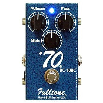 Fulltone 70 Fuzz BC-108C Pedal Effects and Pedals / Fuzz