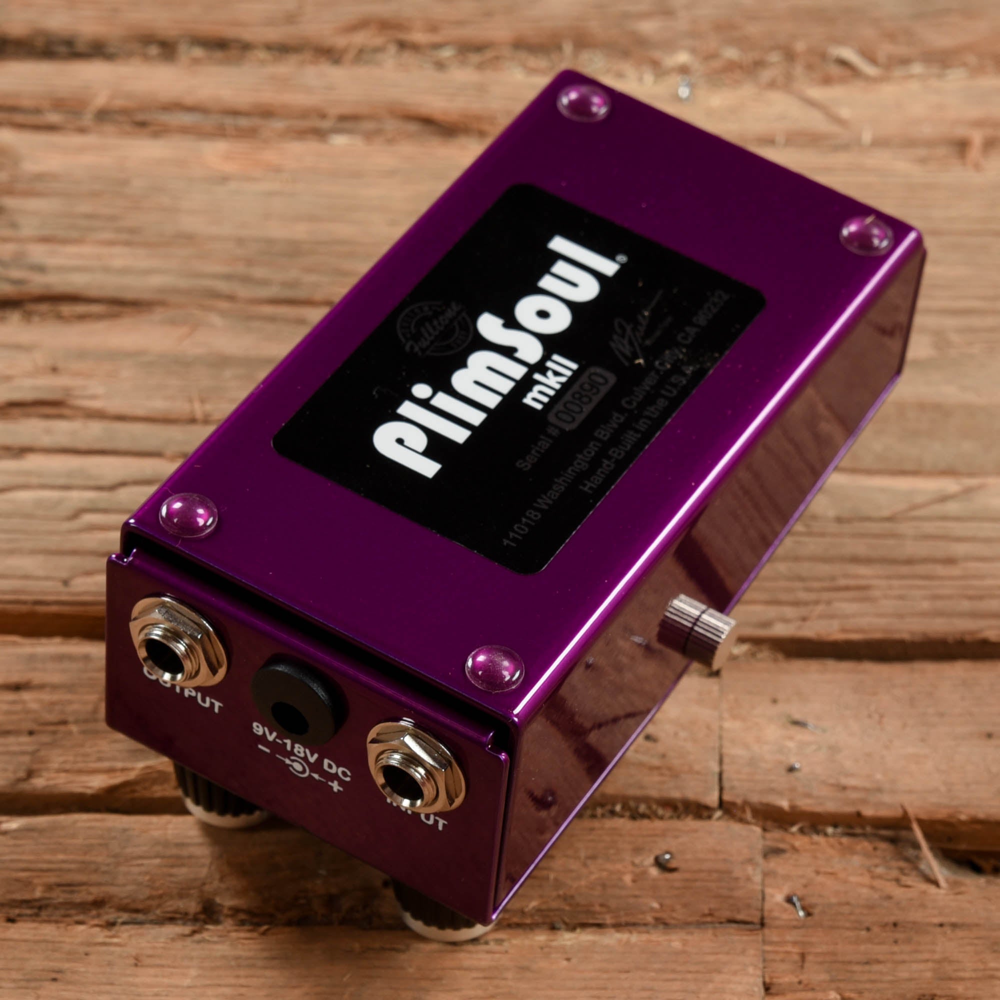 Fulltone Custom Shop PlimSoul mkII Effects and Pedals / Overdrive and Boost
