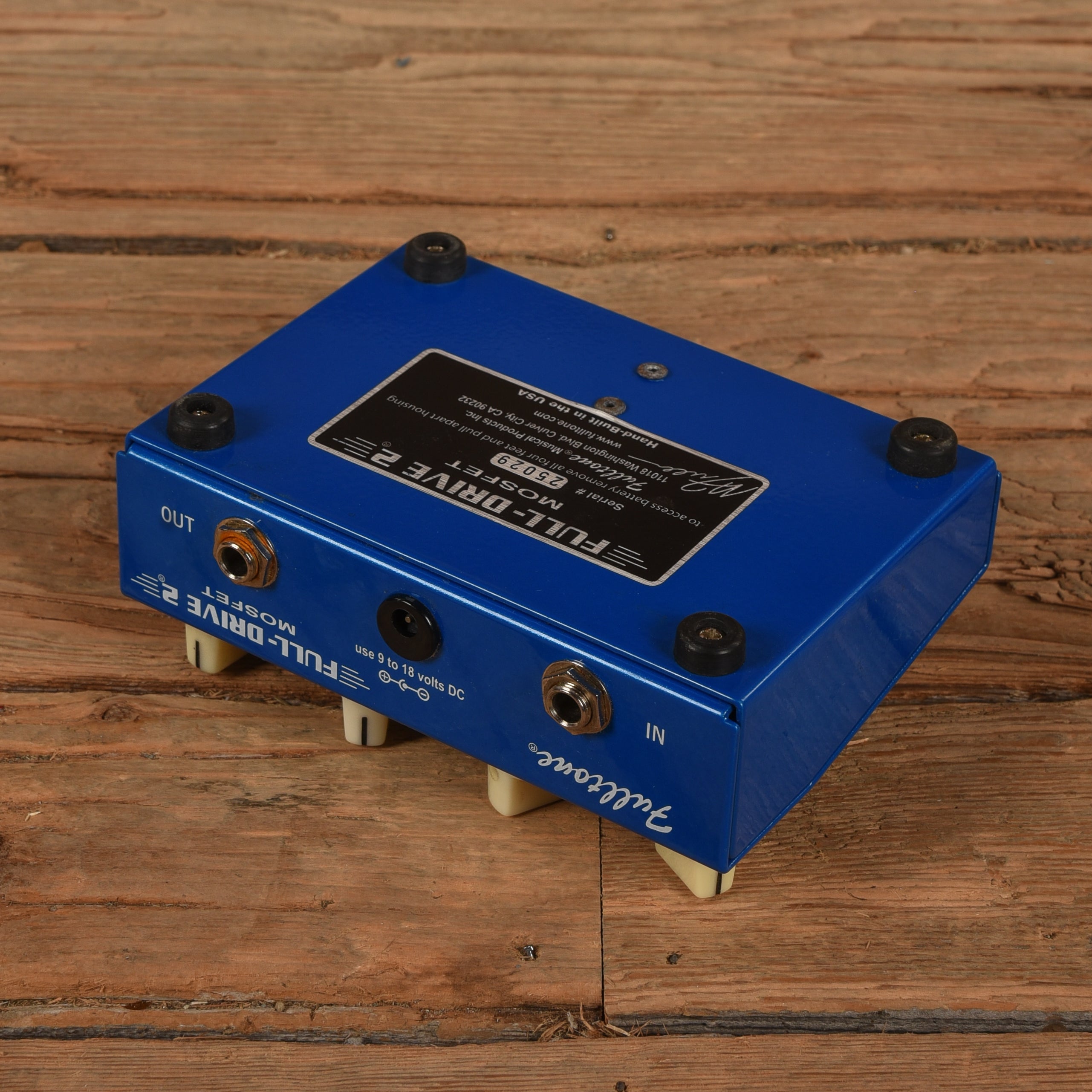 Fulltone Full Drive 2 Mosfet Effects and Pedals / Overdrive and Boost