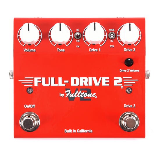 Fulltone Full-Drive2 V2 Overdrive Pedal Effects and Pedals / Overdrive and Boost