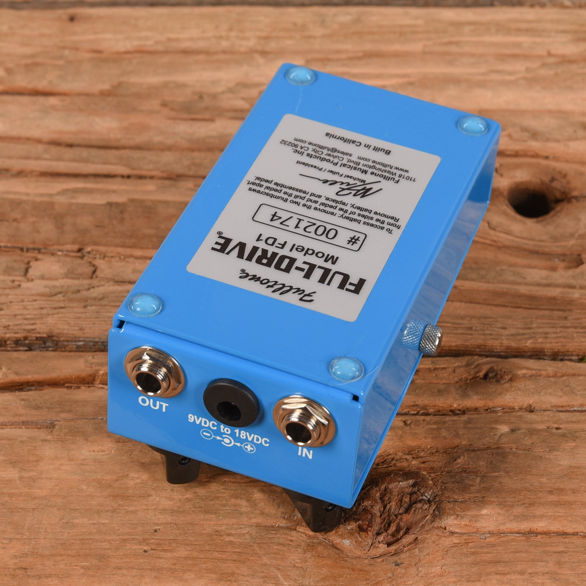 Fulltone Fulldrive FD1 Effects and Pedals / Overdrive and Boost