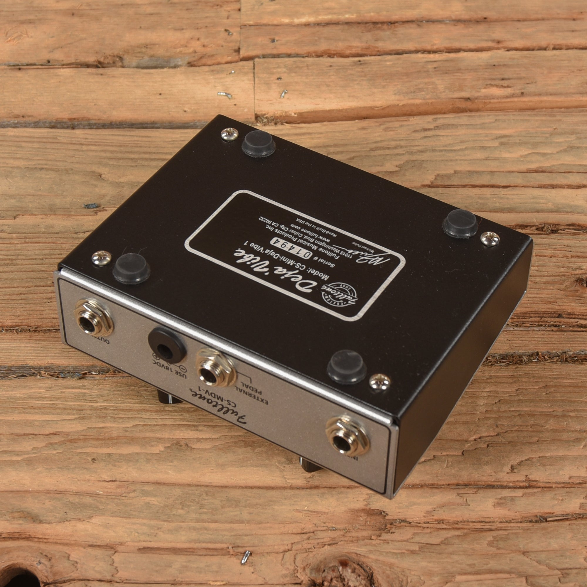 Fulltone CS-MDV-1 Mini Deja Vibe Effects and Pedals / Phase Shifters