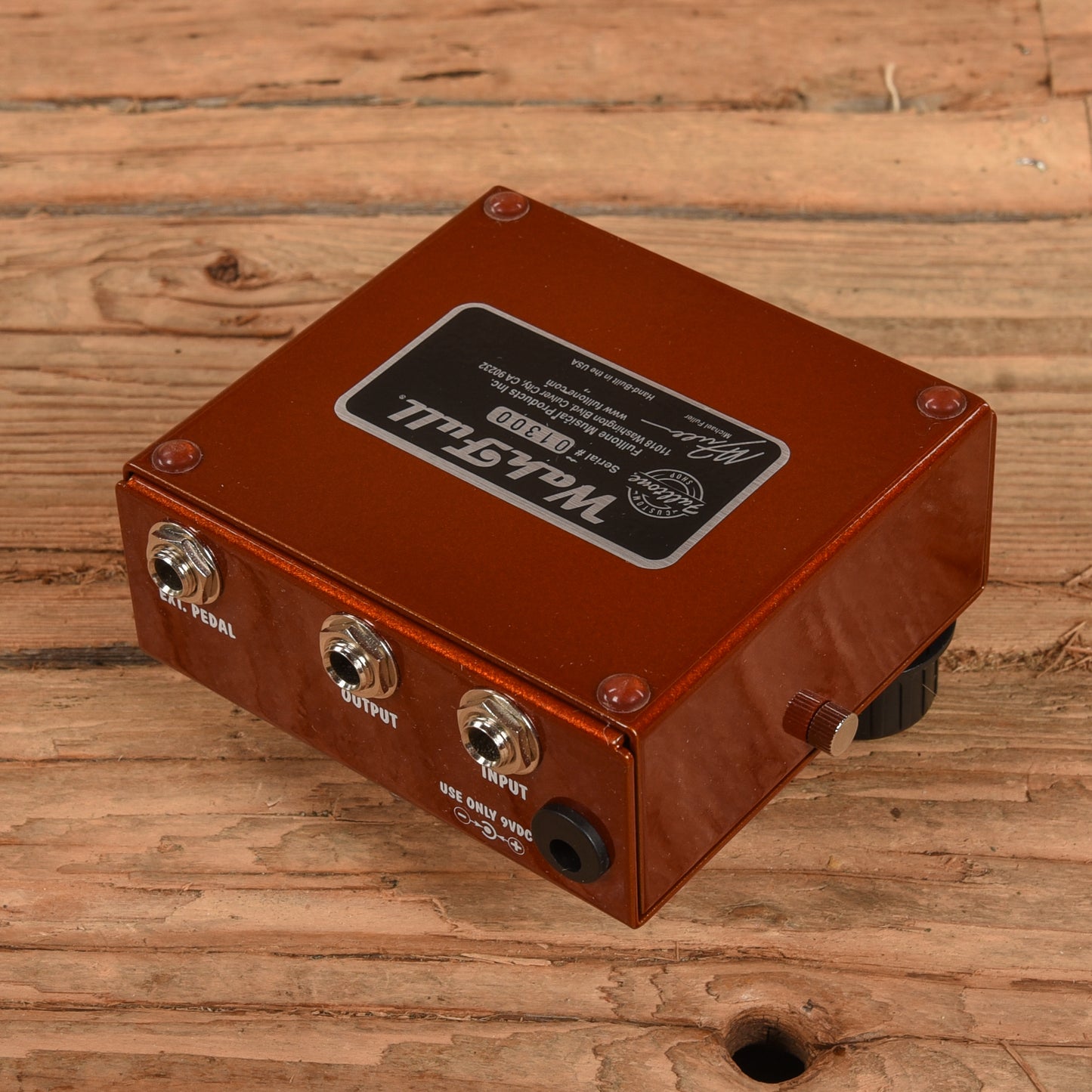 Fulltone CS-WF Custom Shop Wahfull Effects and Pedals / Wahs and Filters