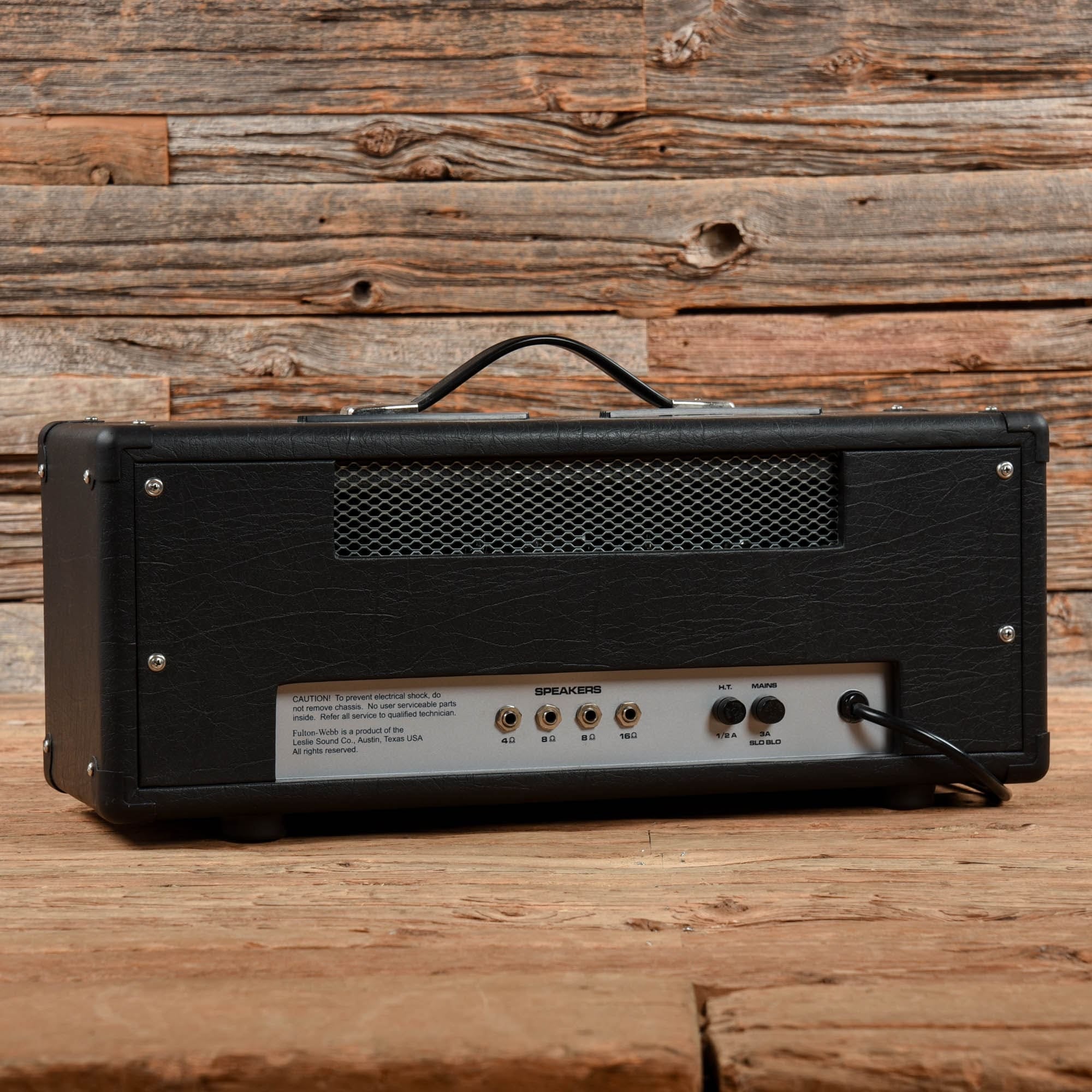 Fulton Webb Head Amps / Guitar Cabinets